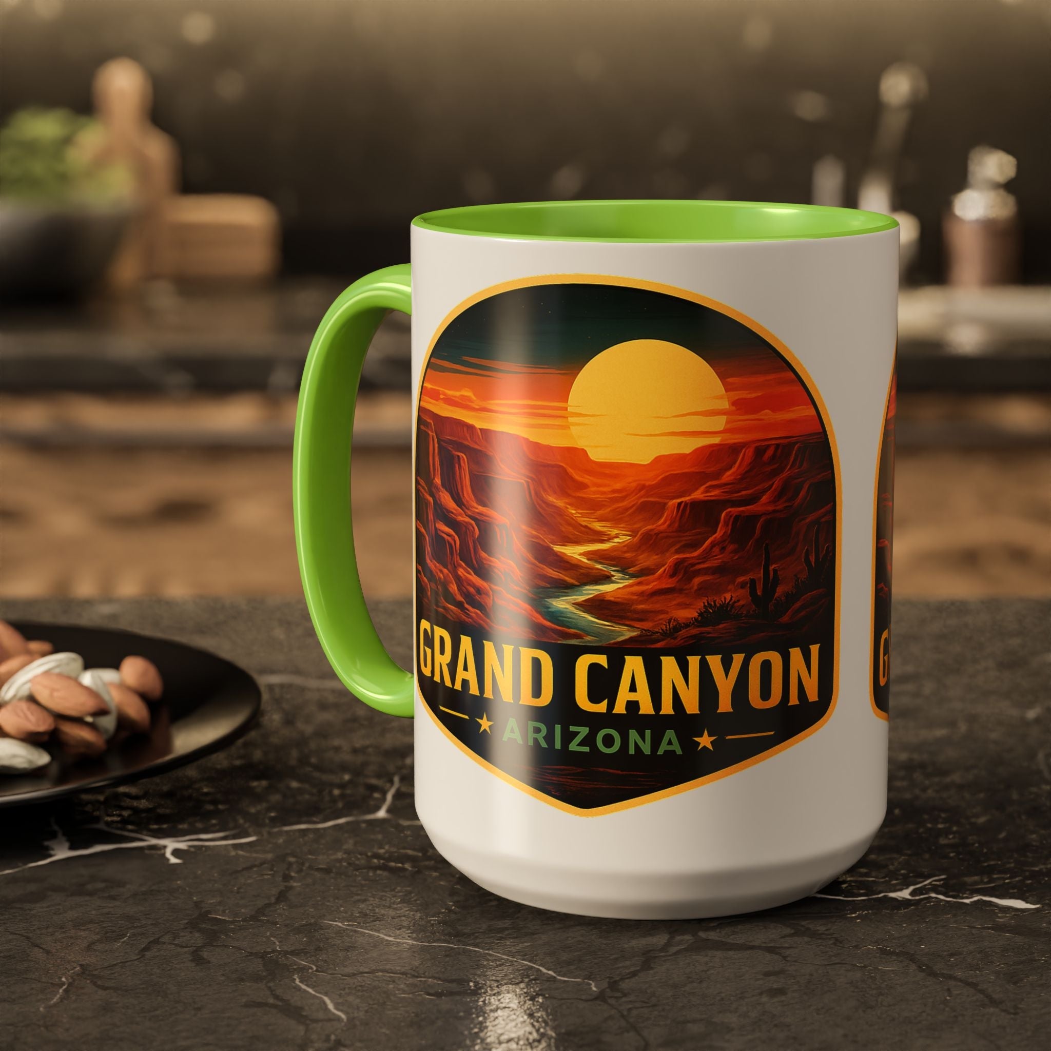 Arizona-themed mugs and home decor collection