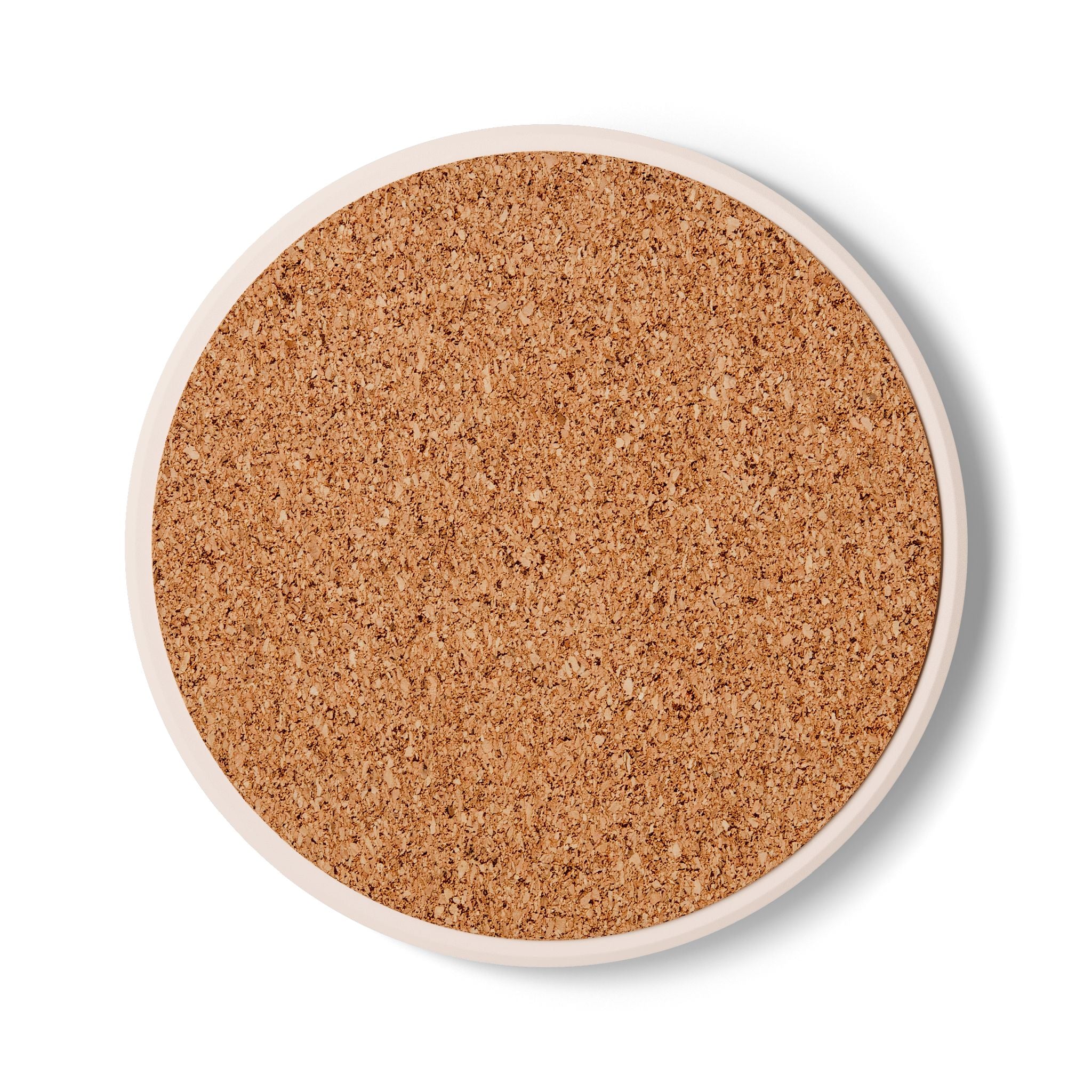 Arizona Sunny Logo Ceramic Coaster — "Where the Sun Takes No Days Off"
