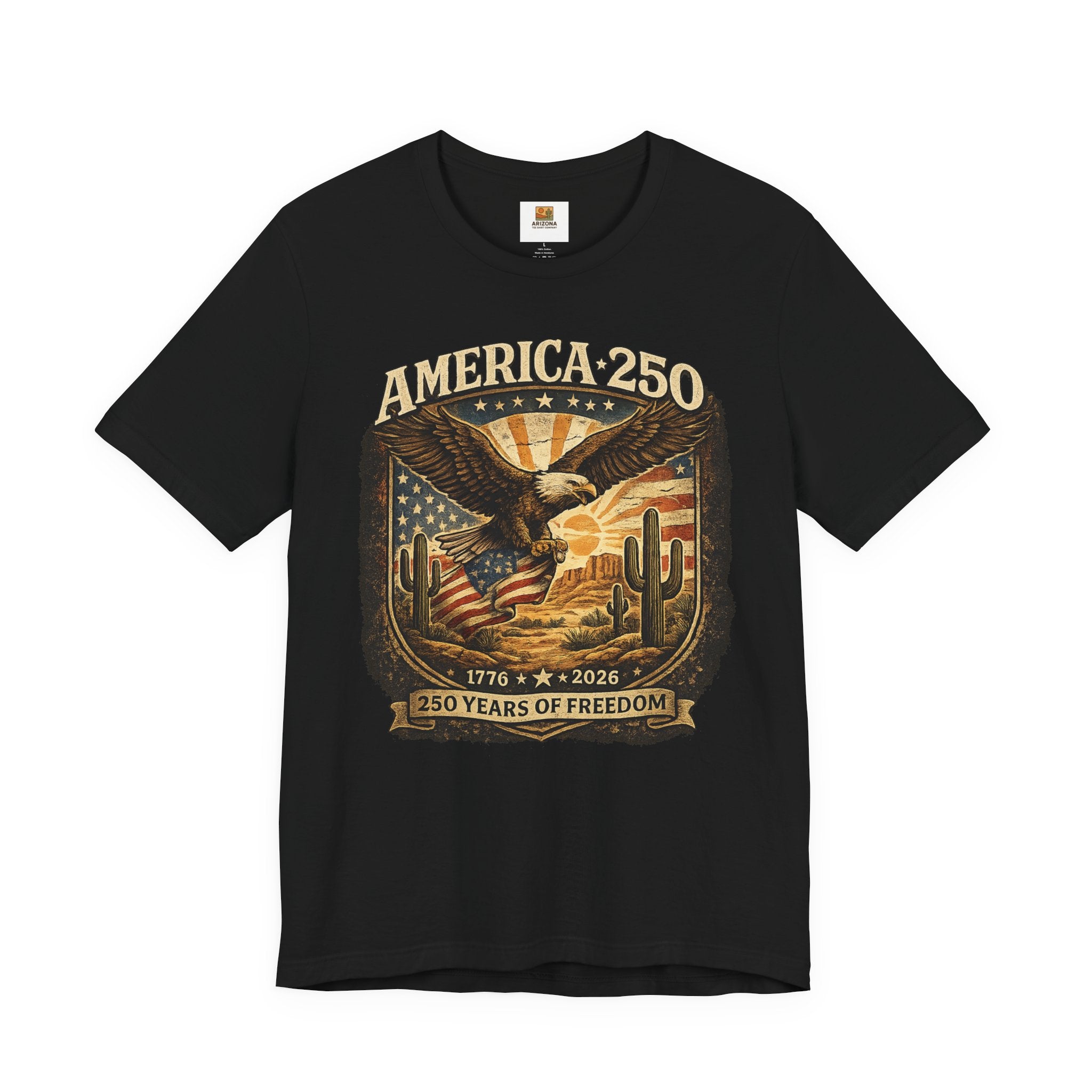America 250 Eagle Tee – 250 Years of Freedom Patriotic T‑Shirt (1776–2026)