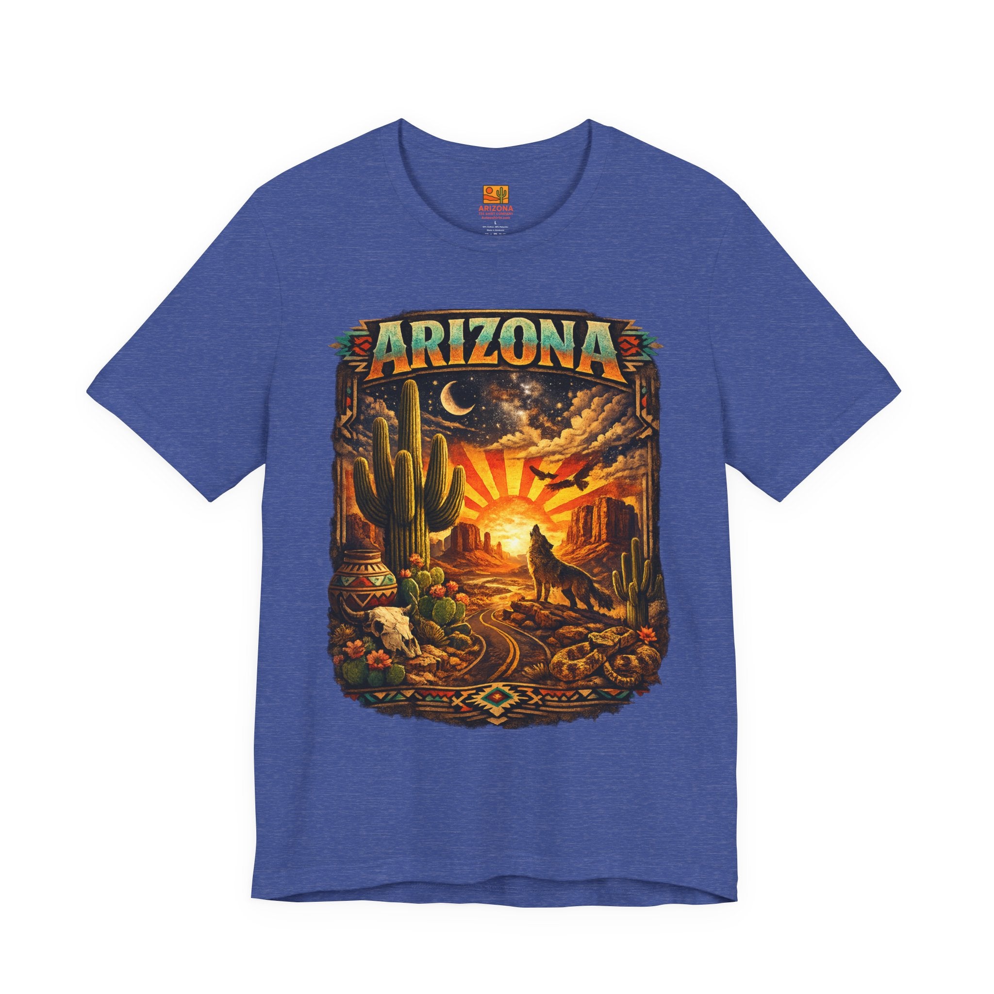 Arizona Desert Sunset T-Shirt — back view