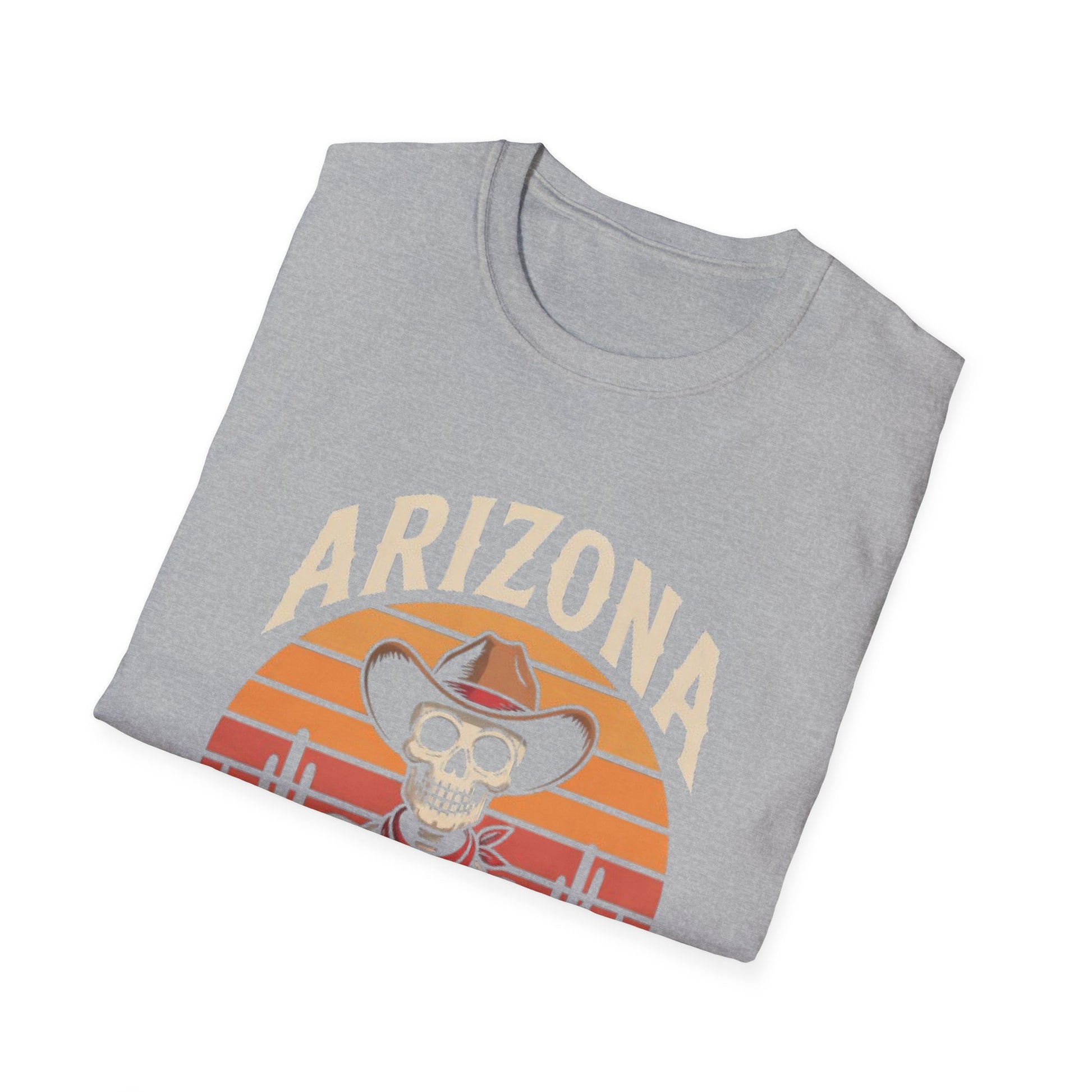 Arizona Skeleton Bone T-Shirt, Halloween Shirt, Vintage Graphic Tee, Unisex Casual Wear, Perfect for Gifting