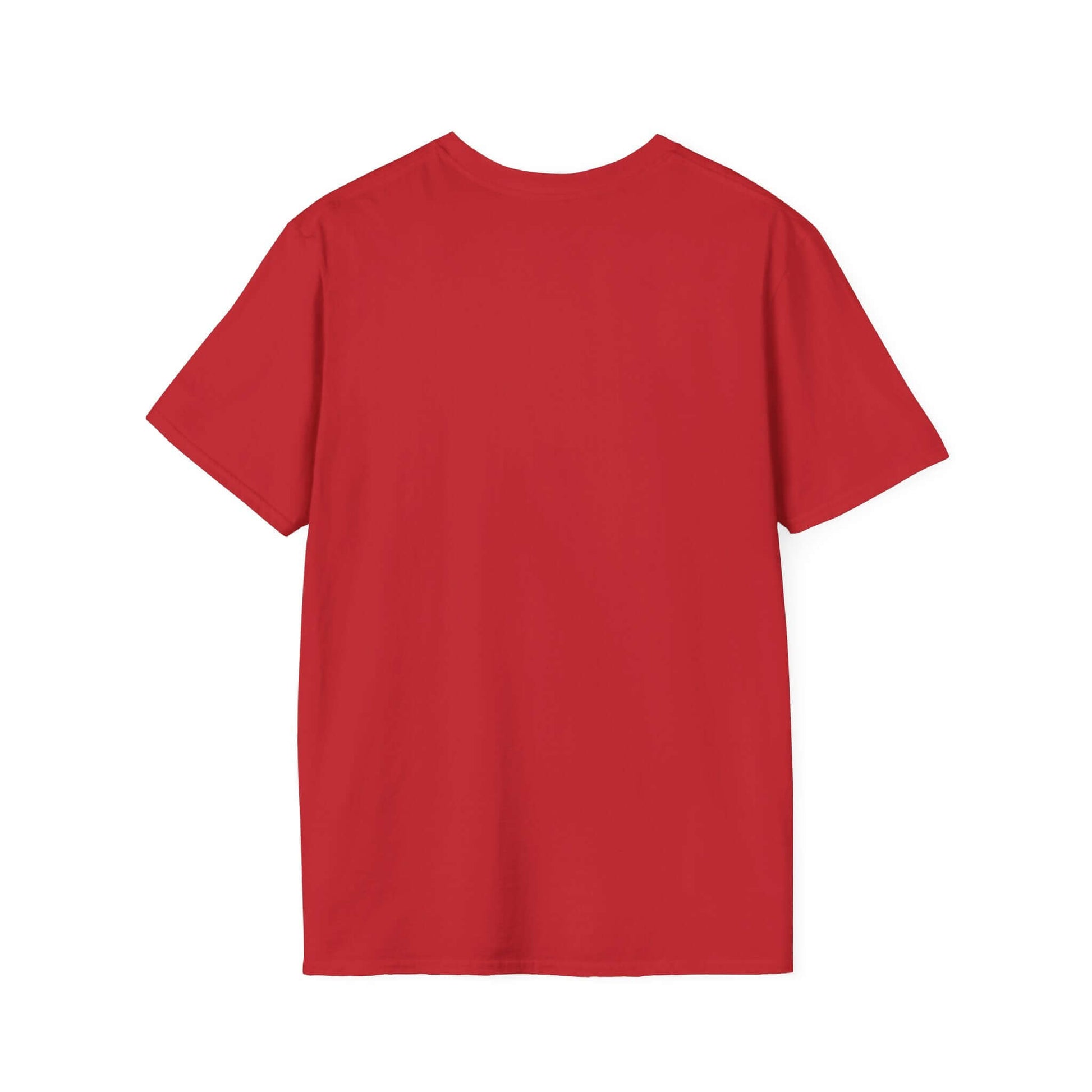 Back view of a red Arizona Sun T-Shirt, perfect for summer vacations and casual outings.
