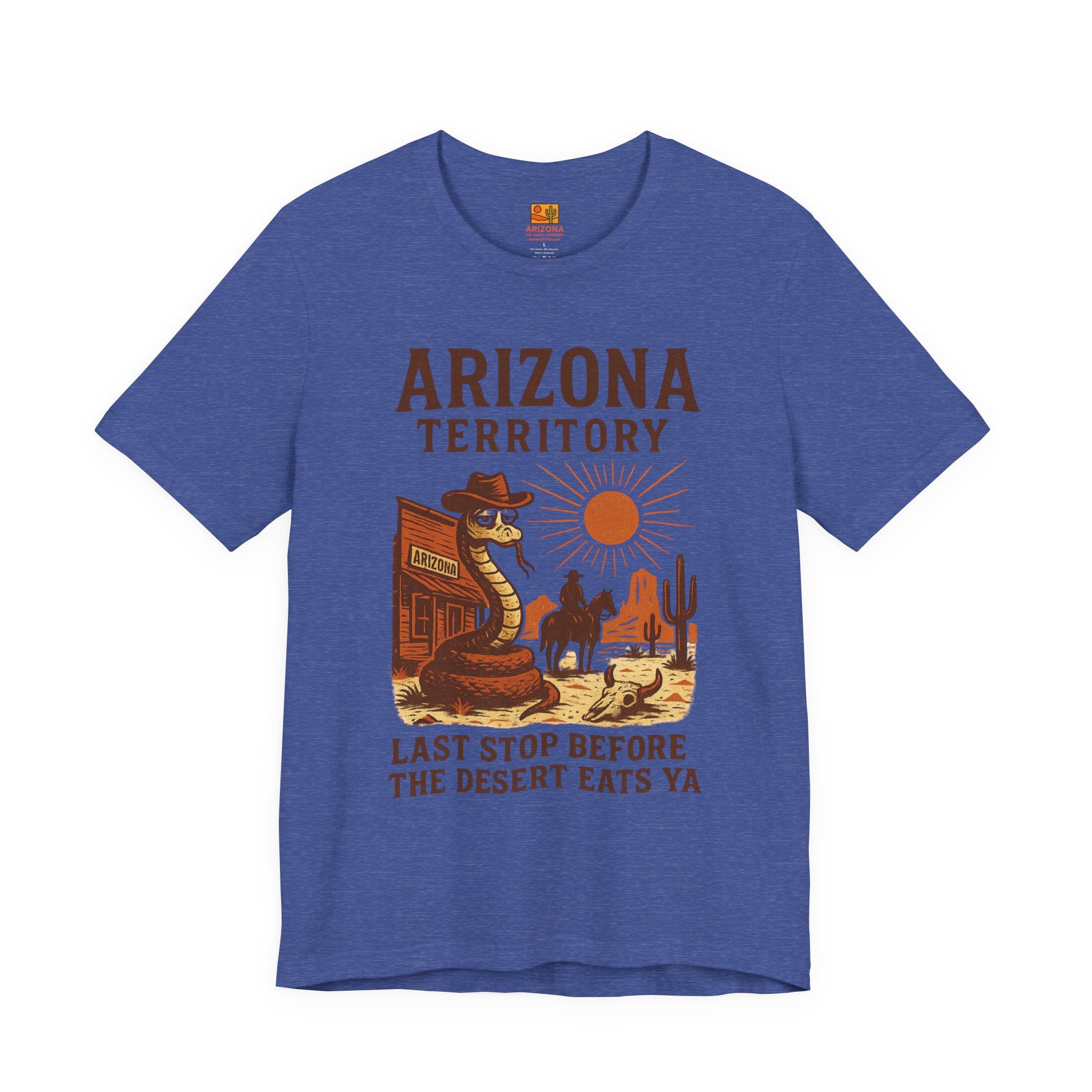 “Last Stop Before the Desert Eats Ya” — front view 2