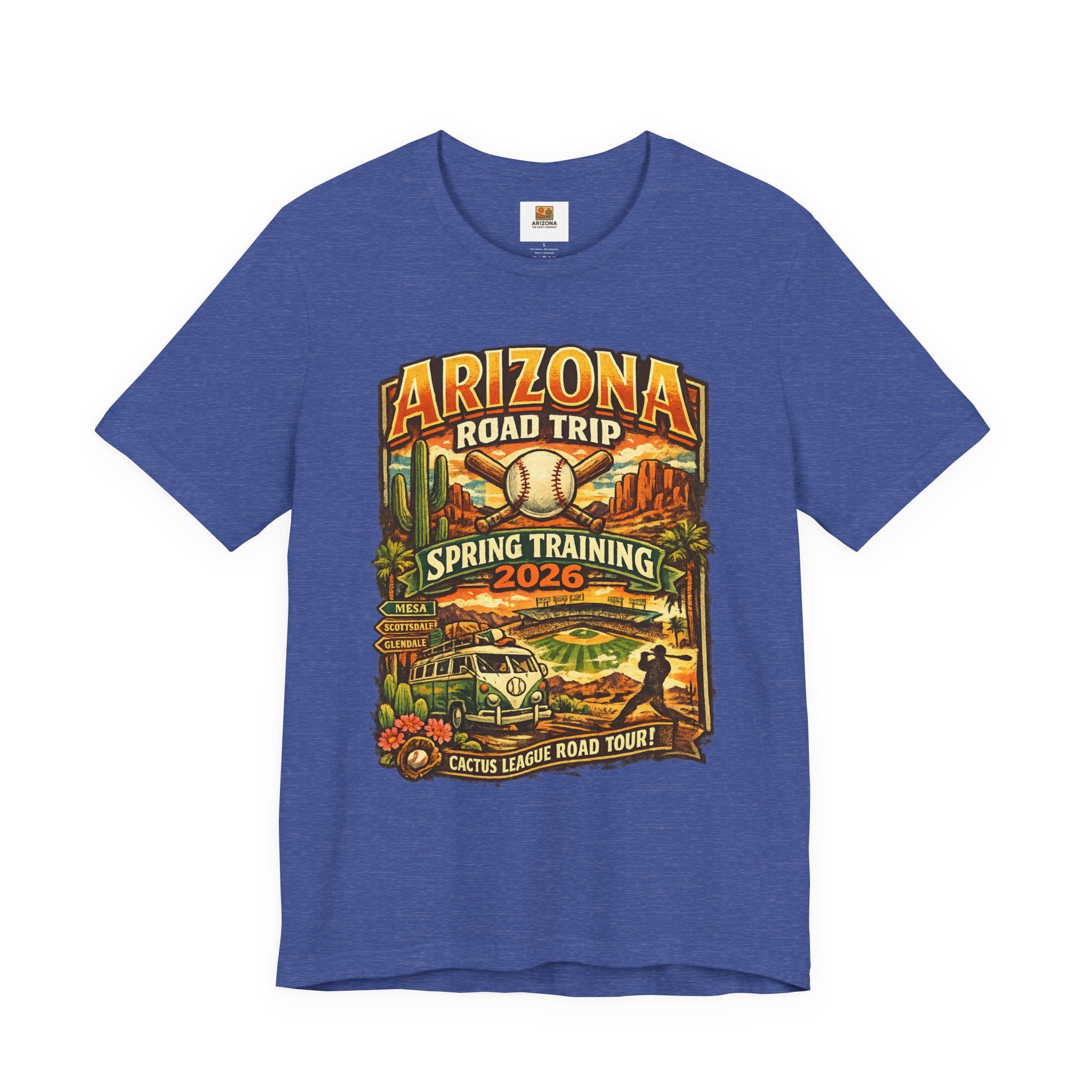 Arizona Road Trip Spring Training 2026 T‑Shirt