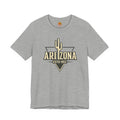 Arizona Cactus Vintage Logo Tee — ESTD 1912 Desert Graphic T-Shirt — back view