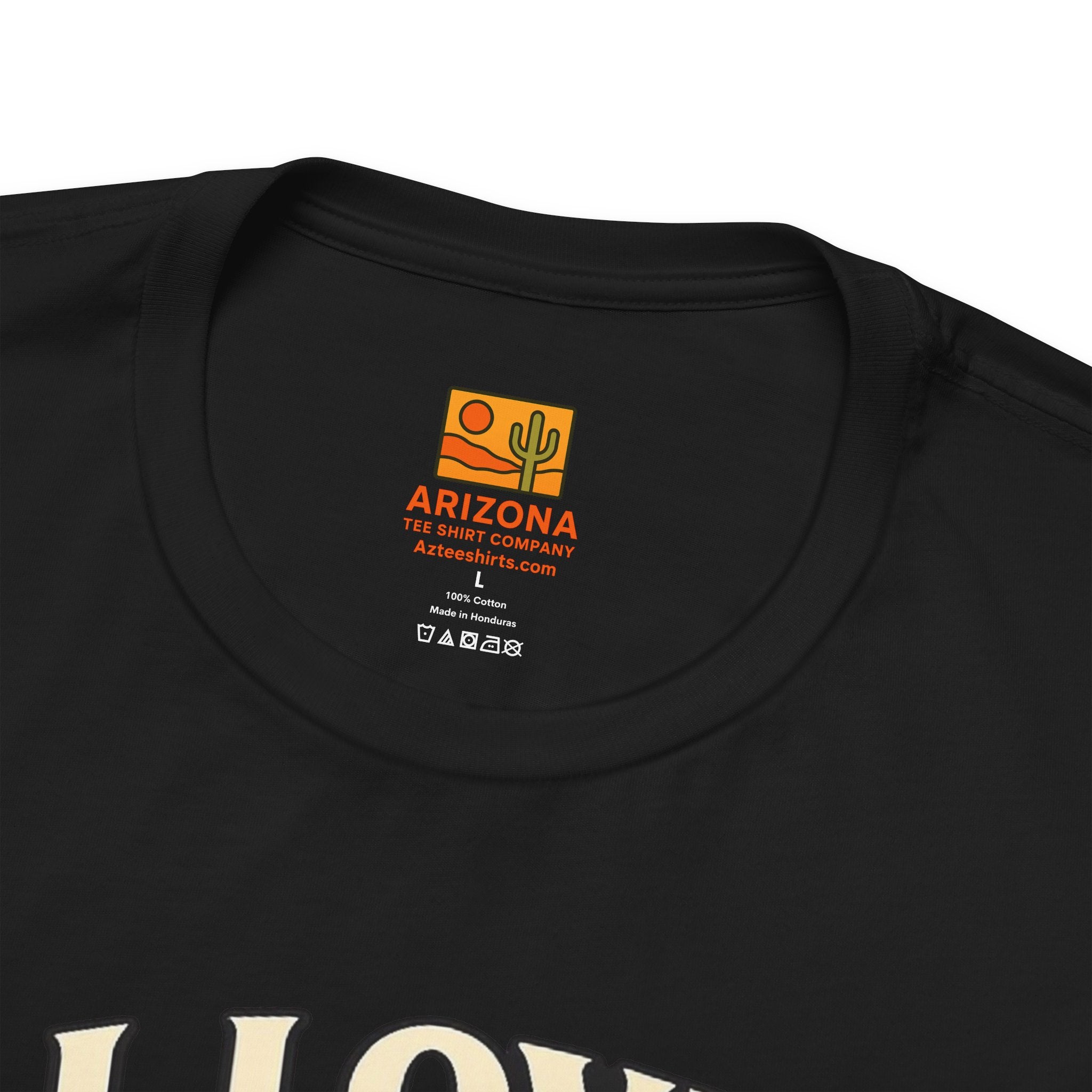 I Love Flagstaff Retro Mountain T‑Shirt — Flagstaff, AZ Travel Tee — detail view