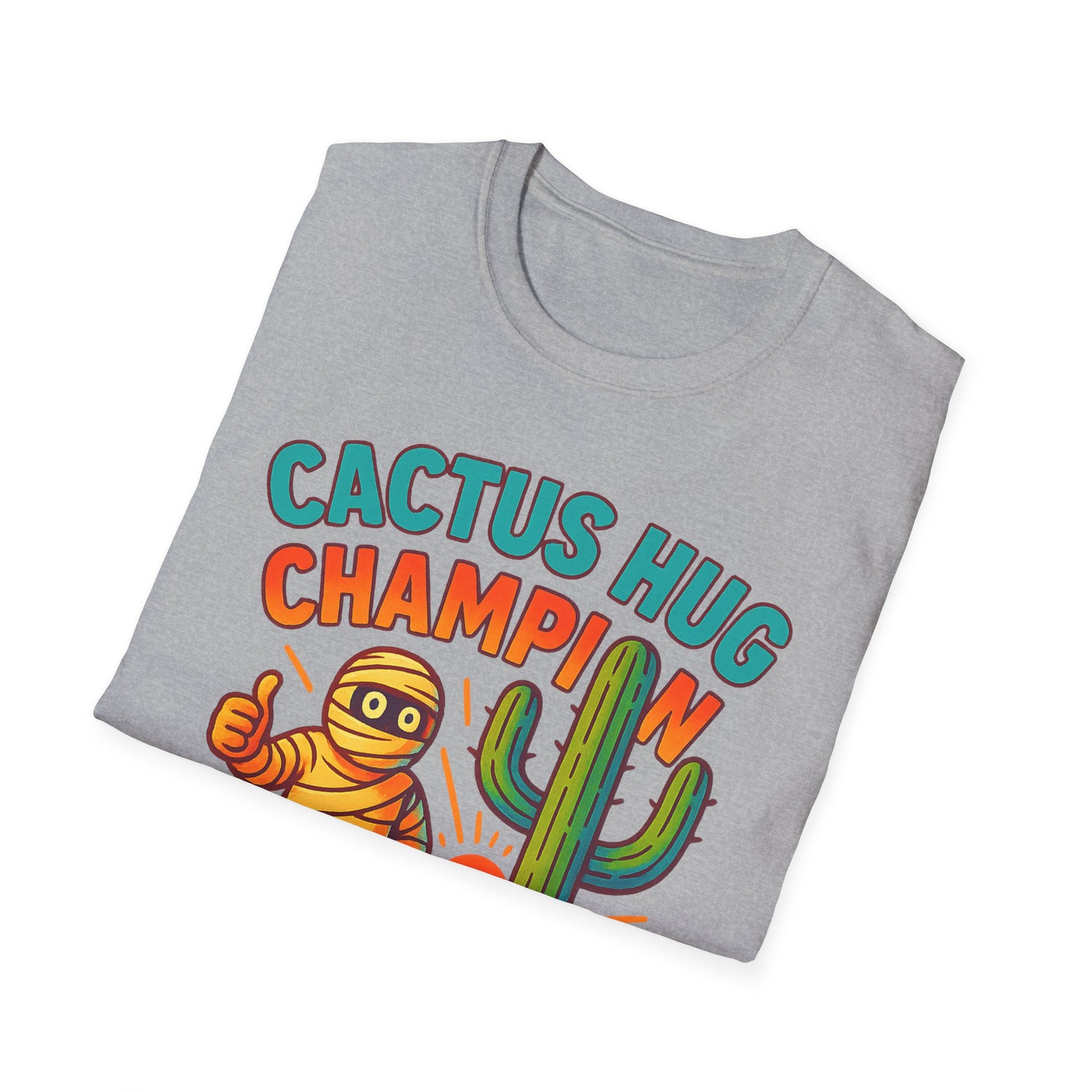Arizona Cactus Unisex T-Shirt - Never hug a Cactus Funny Design