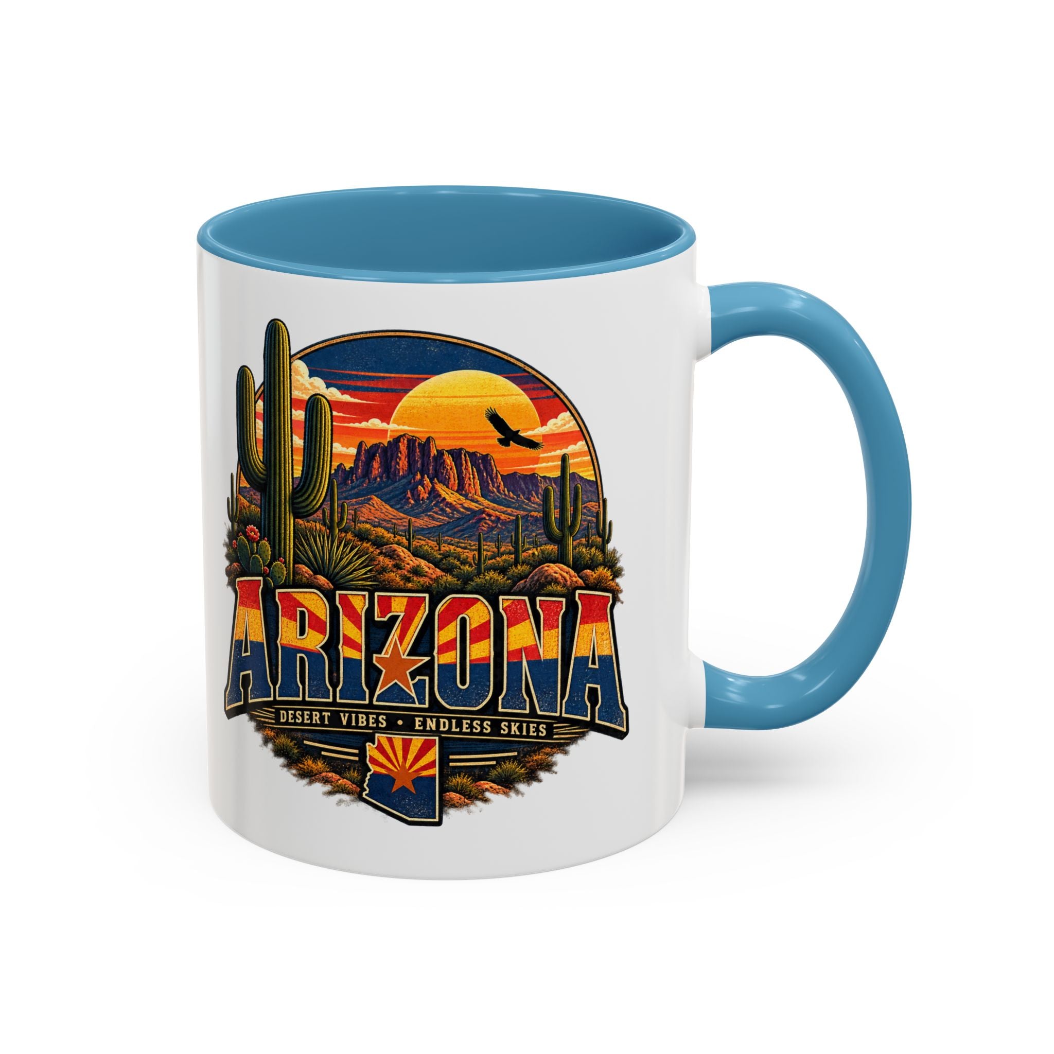 Arizona Coffee Mug – Desert Vibes Scenic Souvenir (11/15oz) — alternate view 2