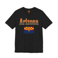 Arizona State Flag T-Shirt — Retro Arizona Graphic Tee — side view