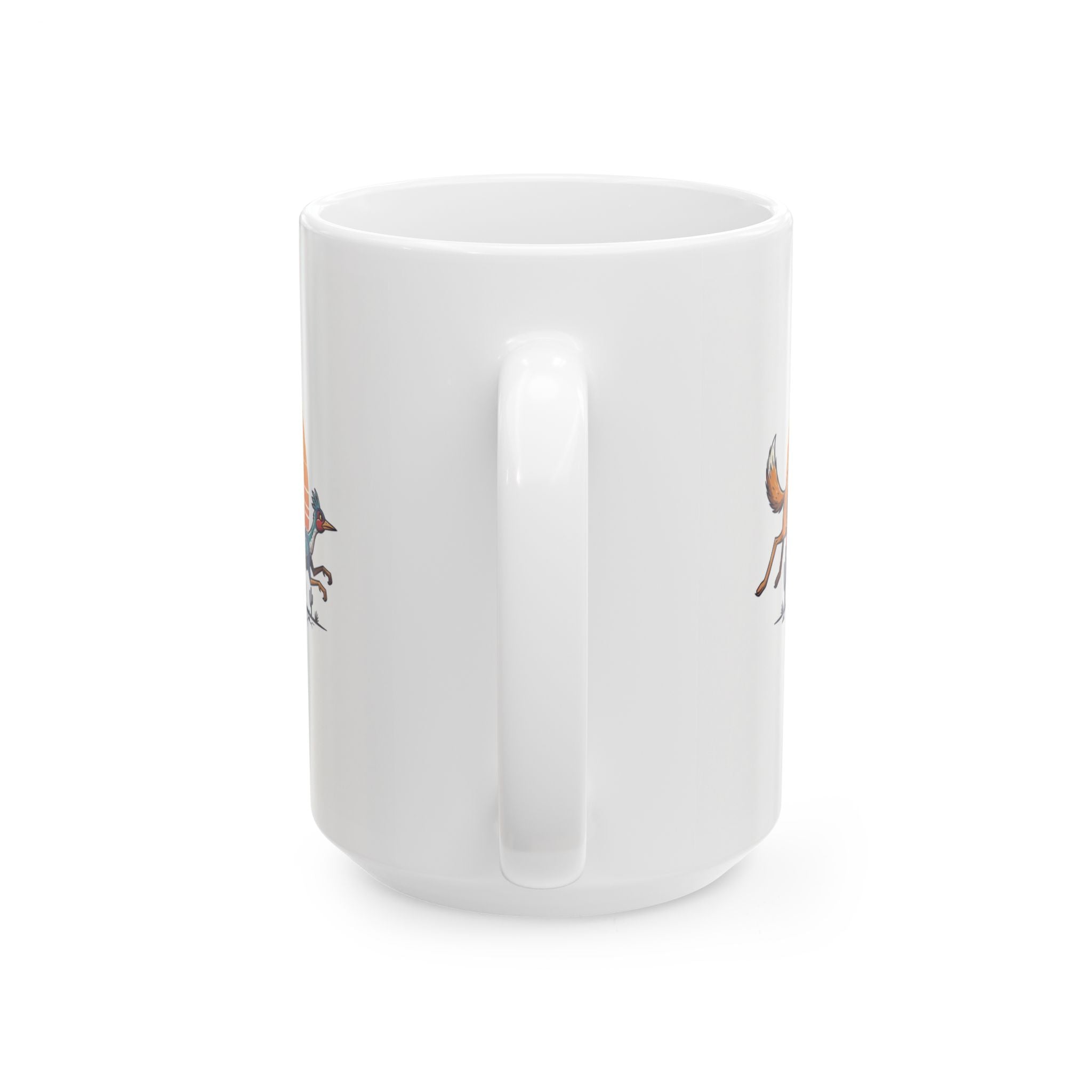 Coyote Wins Ceramic Mug — 'coyote wins' Text Design (11oz & 15oz)