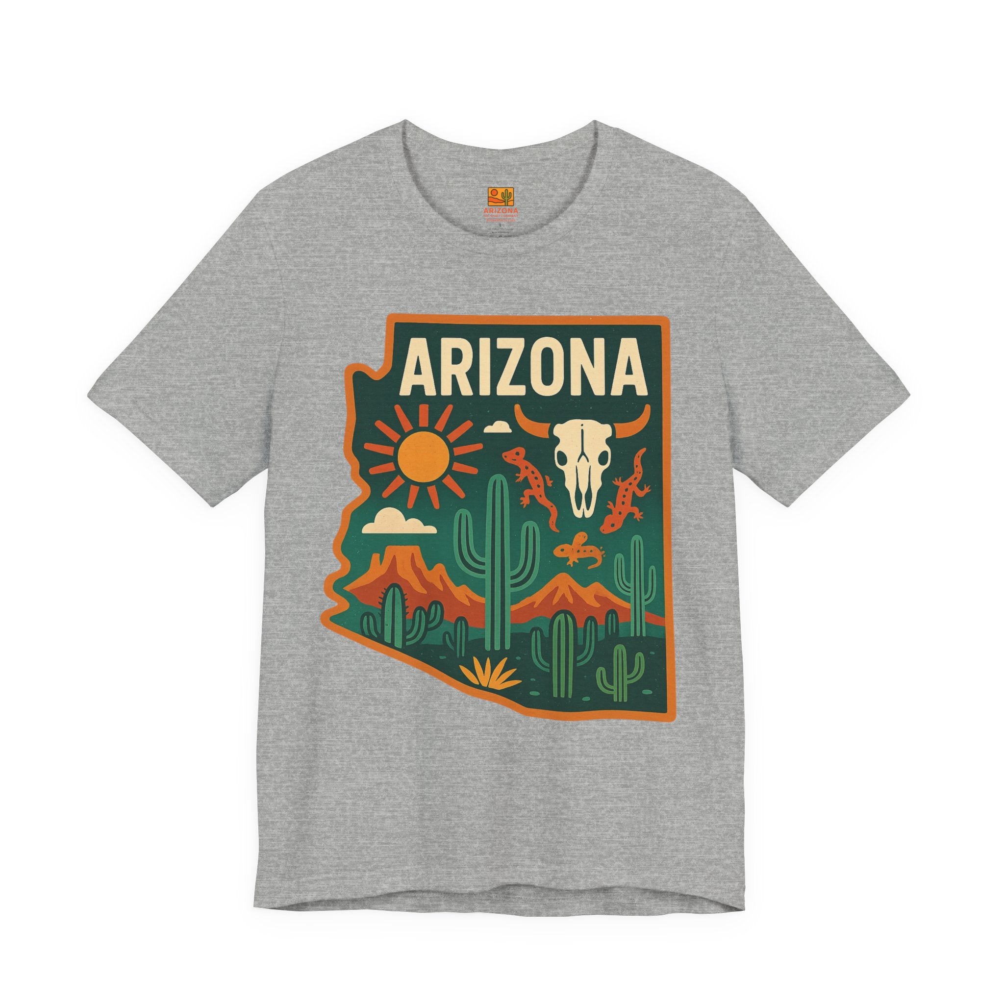 Cactus, Skull & Sunset T‑Shirt — detail view 2