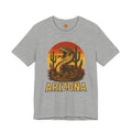 Arizona Rattlesnake Vintage Sunset Tee — back view