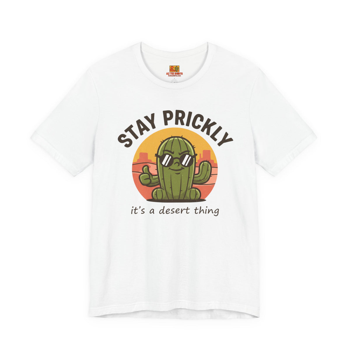 Prickly Thing T-Shirt — 'It's a Prickly Thing' Graphic Tee — back view 2