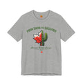 Arizona Winter Escape Tee — "From Snow to Saguaro" — detail view
