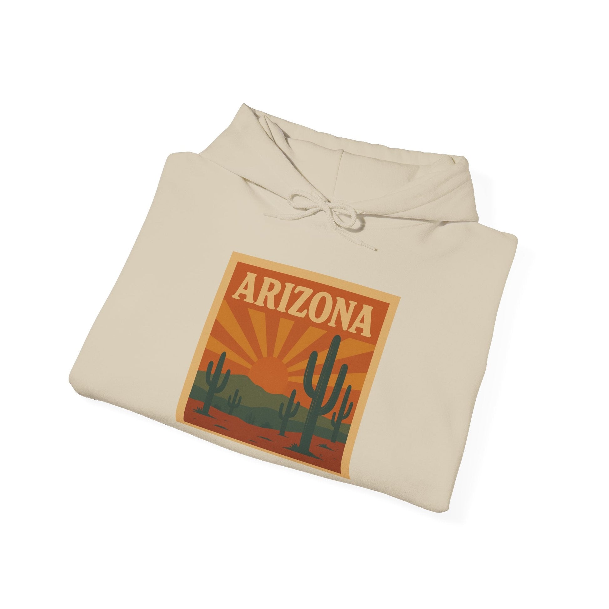 Arizona Vintage Unisex Hoodie - Relaxed & Cozy Sweatshirt Printify