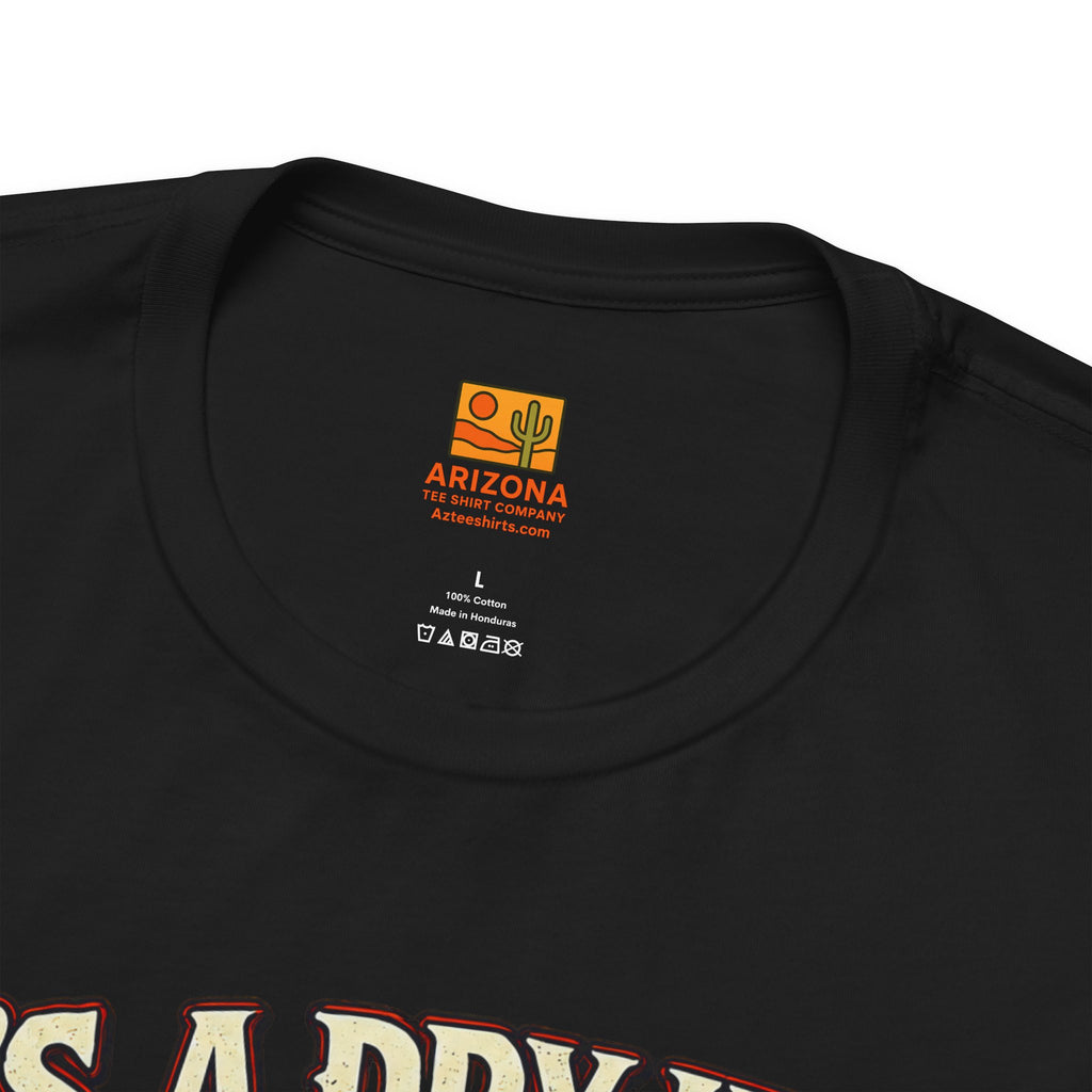 Funny Cactus 'It's a Dry Heat... So Is My Air Fryer' T-Shirt — lifestyle view
