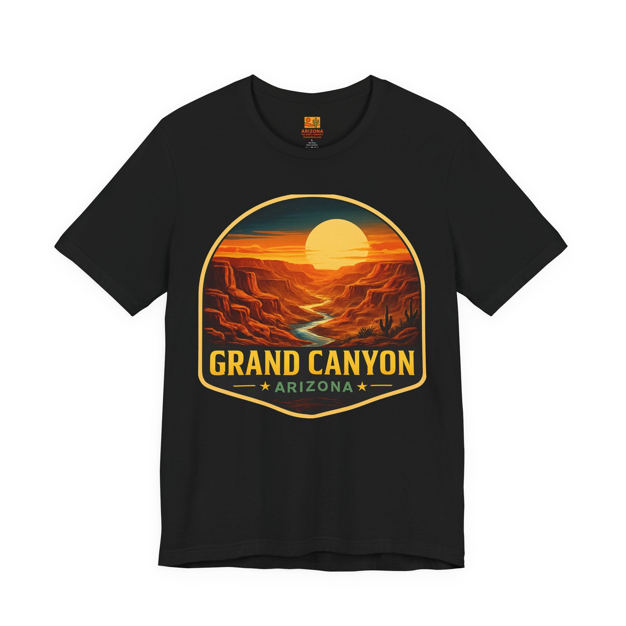 Grand Canyon Sunset Tee — Arizona National Park Souvenir — detail view