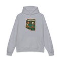 Arizona Desert Hoodie — State Outline Badge Pullover