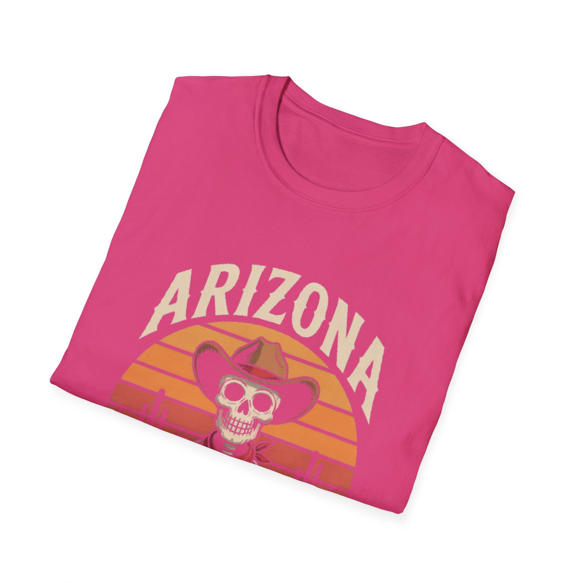 Arizona Skeleton Bone T-Shirt, Halloween Shirt, Vintage Graphic Tee, Unisex Casual Wear, Perfect for Gifting