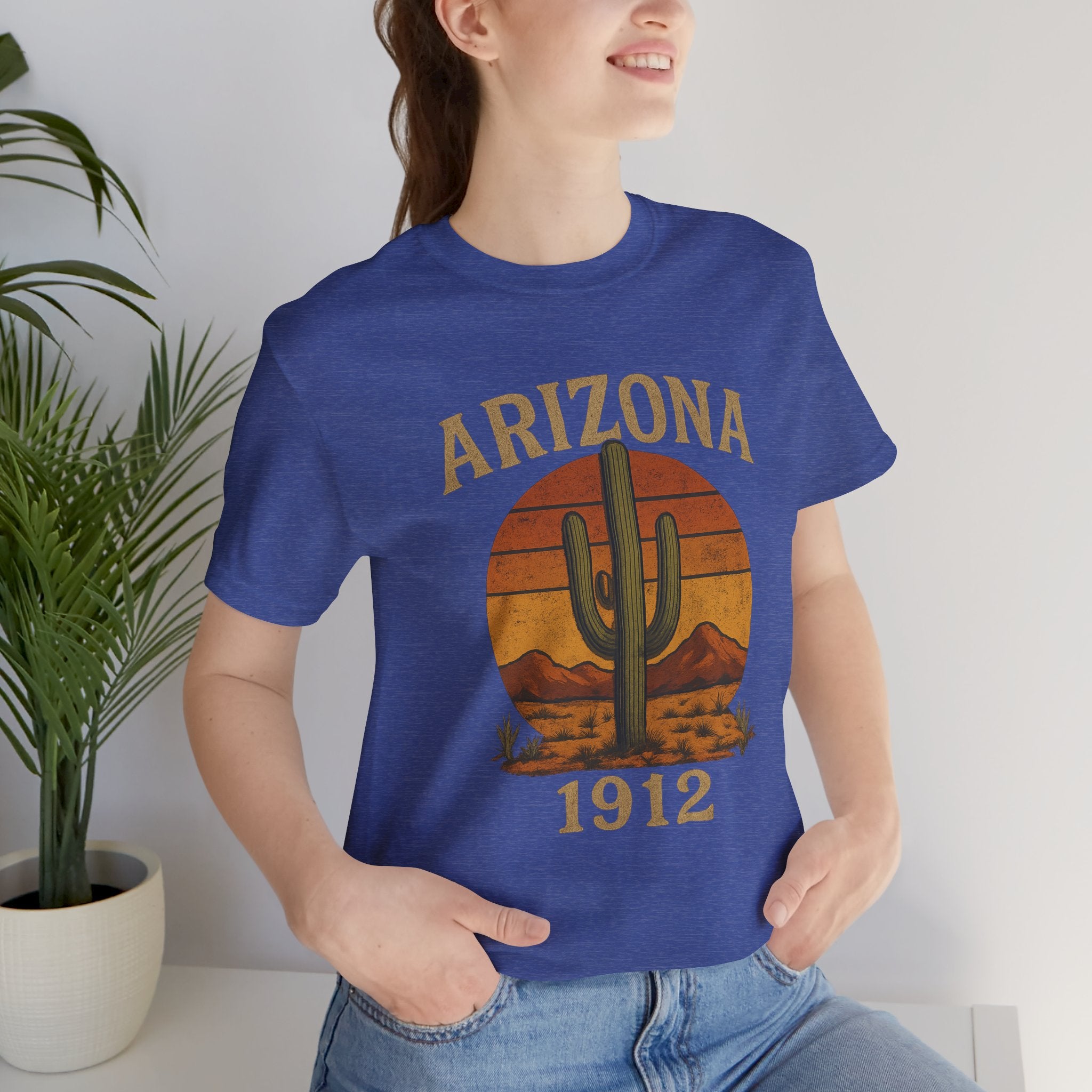 Arizona 1912 Cactus T-Shirt — lifestyle view