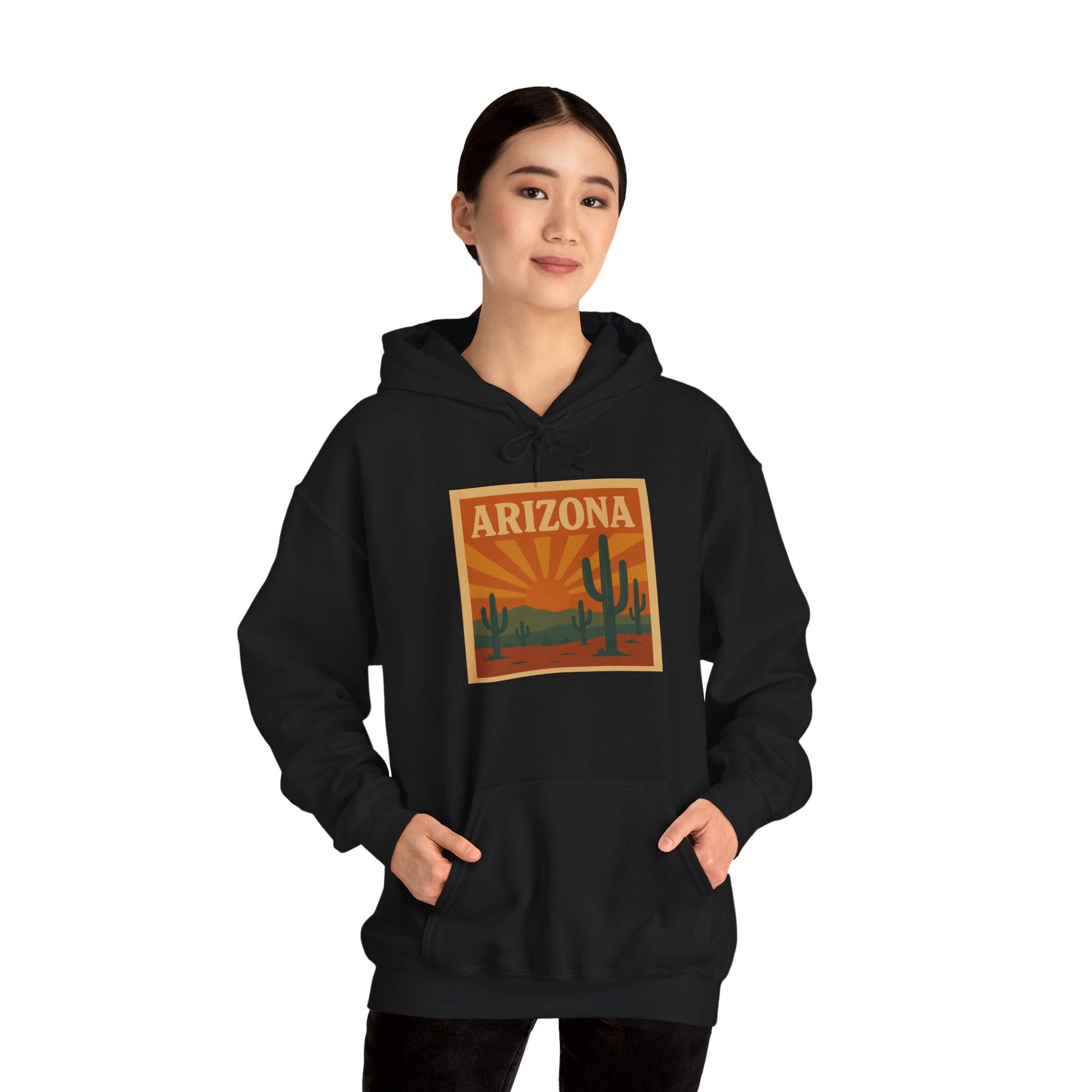 Arizona Vintage Unisex Hoodie - Relaxed & Cozy Sweatshirt Printify