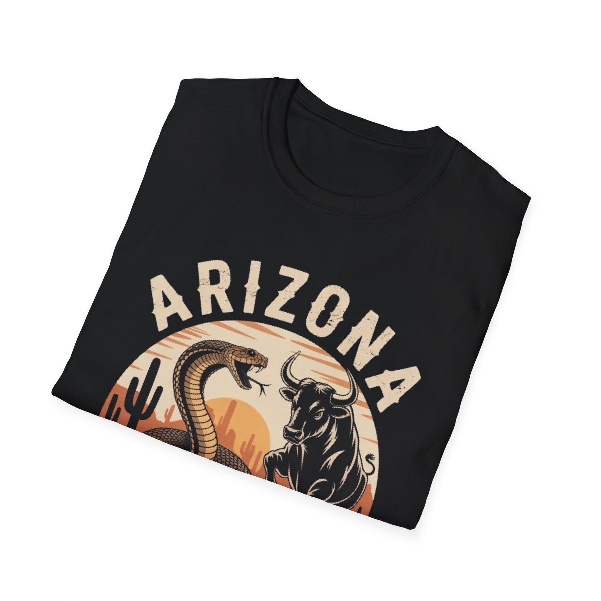 Arizona Graphic Unisex T-Shirt, Casual Summer Shirt, Southwestern Style Tee, Gift for Nature Lovers, Adventure Apparel