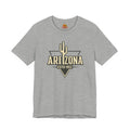Arizona Cactus Vintage Logo Tee — ESTD 1912 Desert Graphic T-Shirt — back view