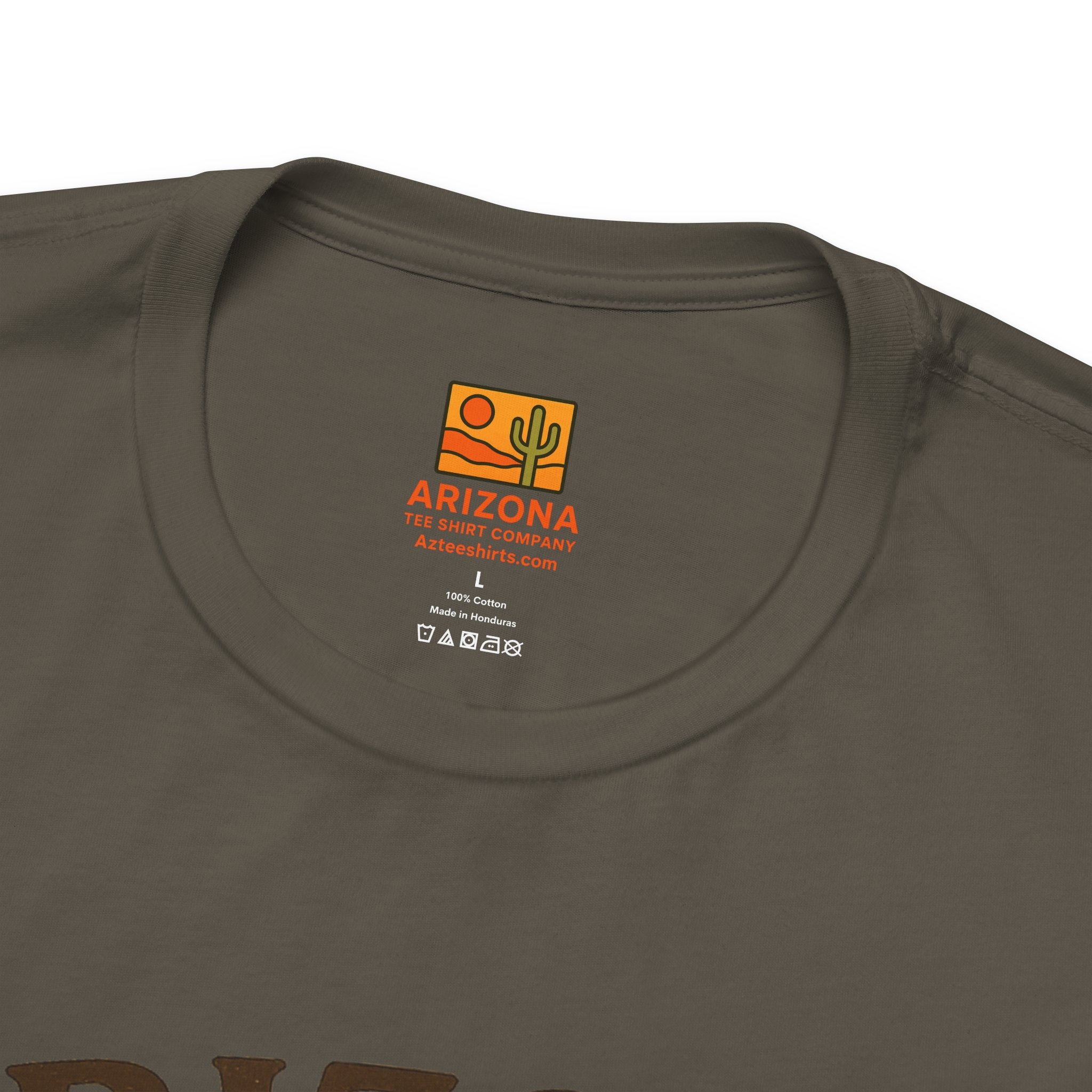 "Where the Sun Takes No Days Off" T-Shirt — Funny Arizona Sun Tee — detail view