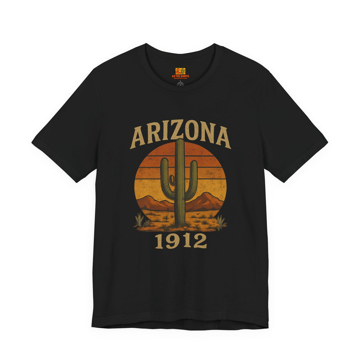 Arizona 1912 Cactus T-Shirt — front view 2