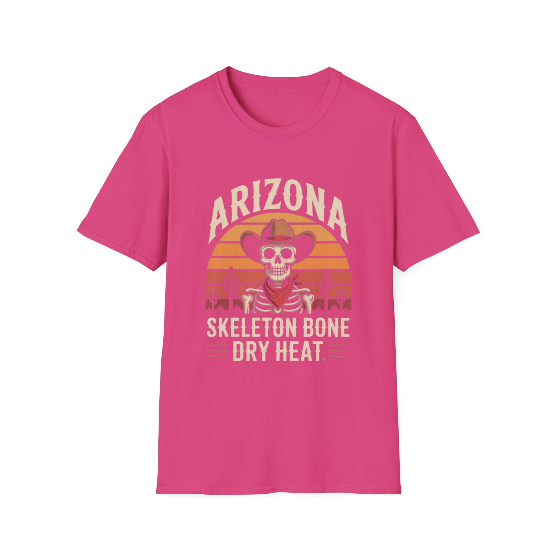 Arizona Skeleton Bone T-Shirt, Halloween Shirt, Vintage Graphic Tee, Unisex Casual Wear, Perfect for Gifting