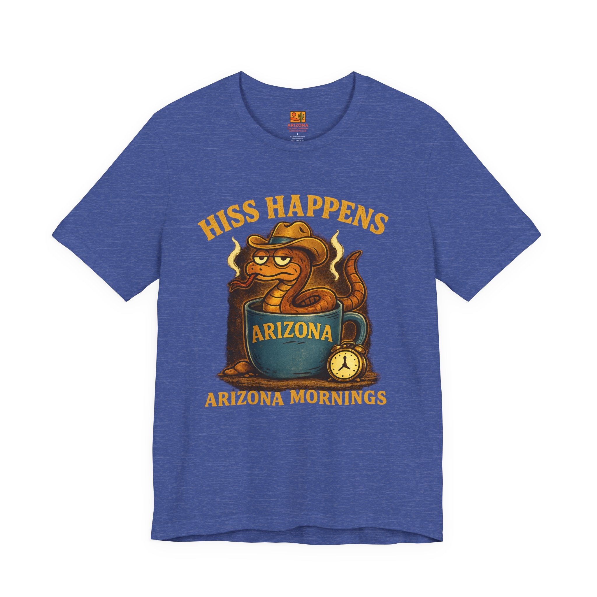 Hiss Happens Arizona Mornings T-Shirt — alternate view
