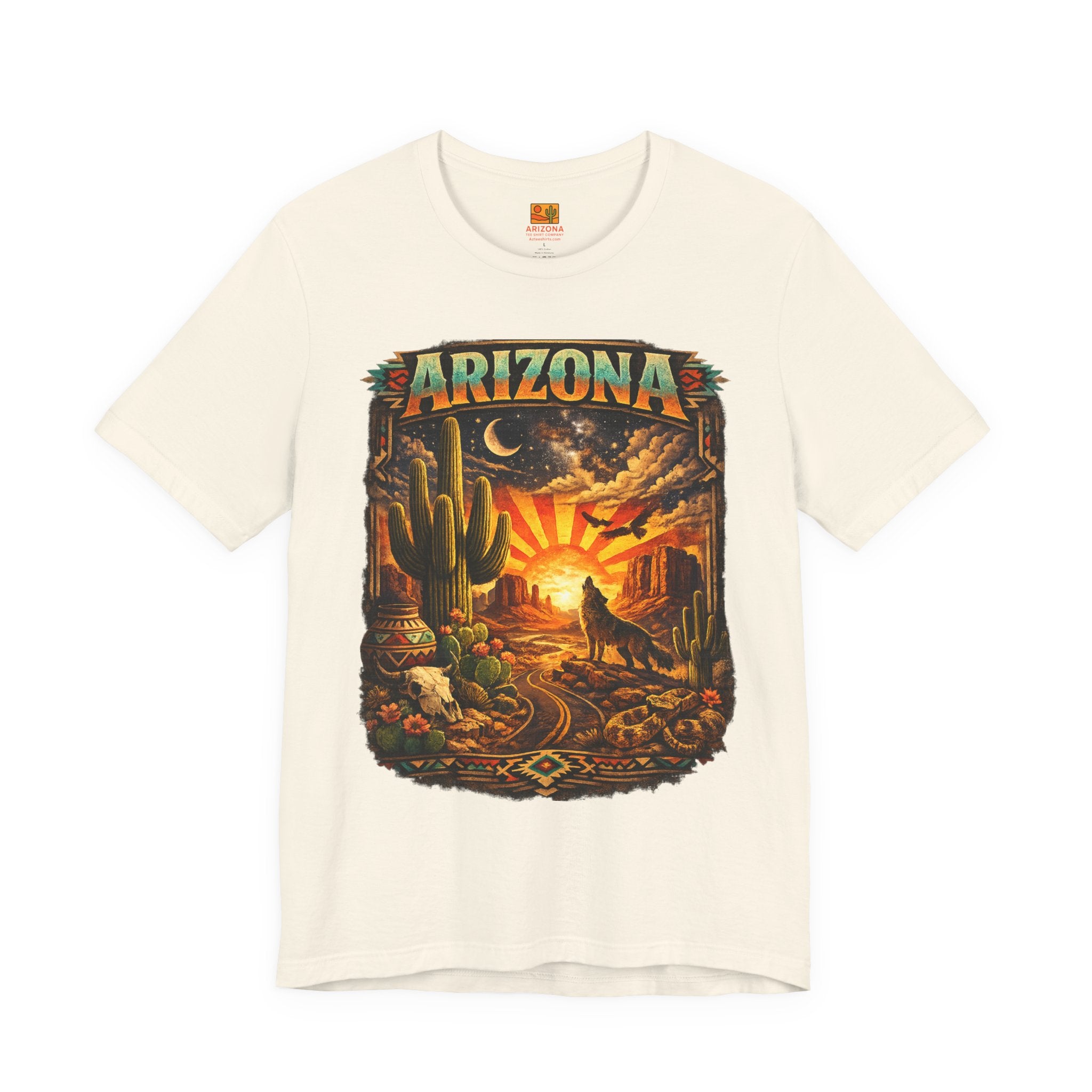 Arizona Desert Sunset T-Shirt — side view 2