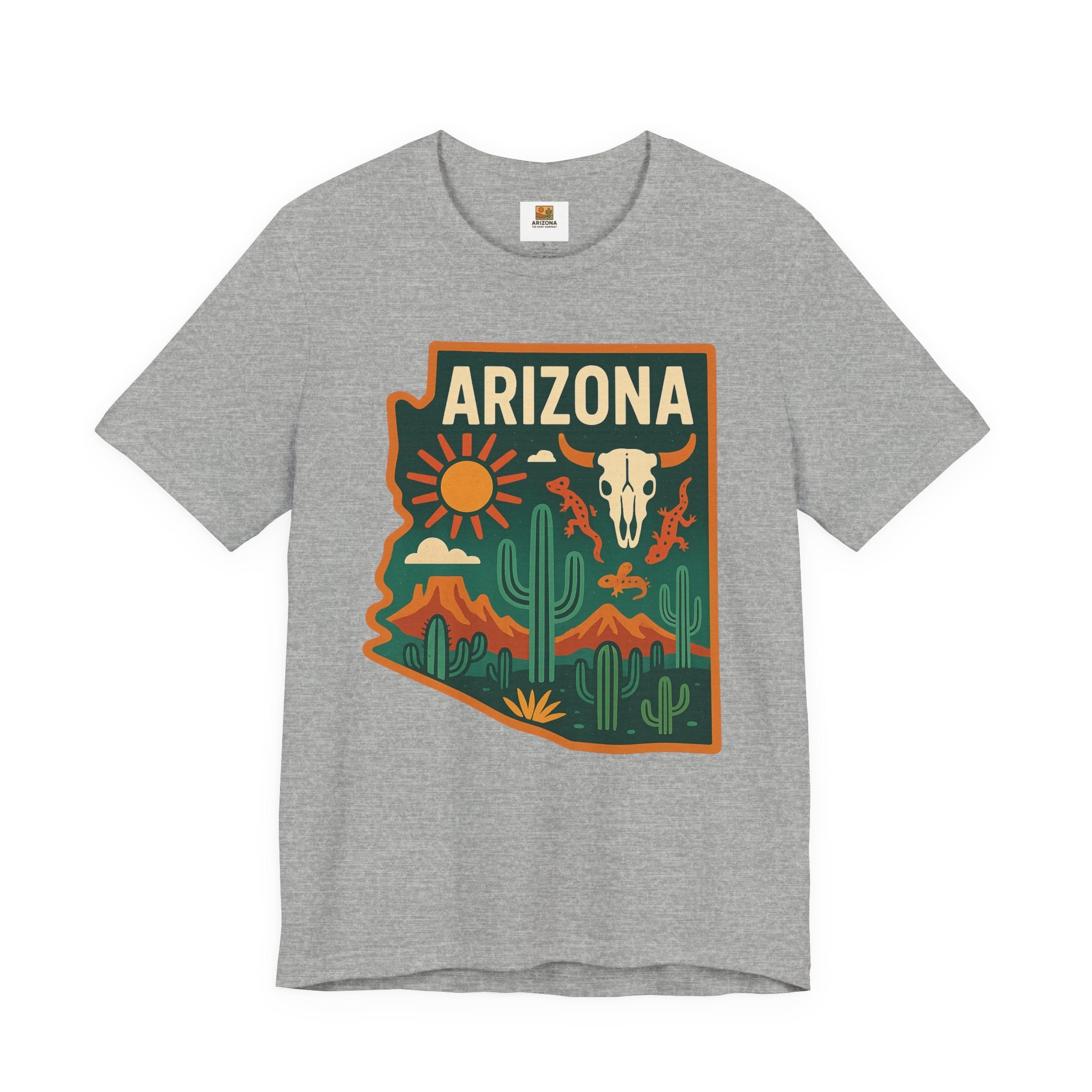 Cactus, Skull & Sunset T‑Shirt