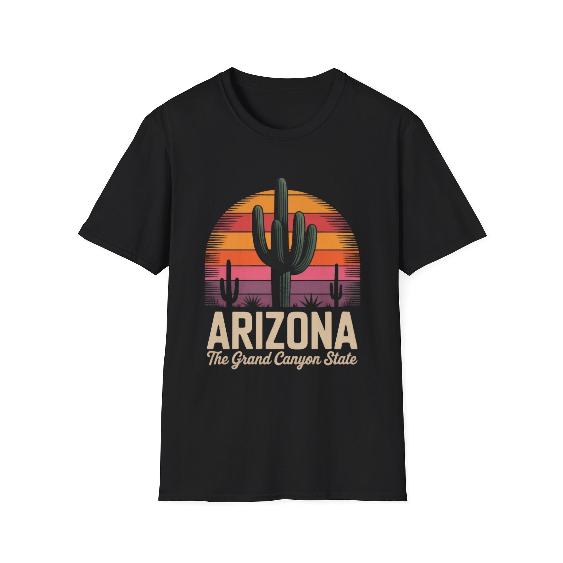 Arizona Cactus Graphic Tee, Unisex Softstyle T-Shirt for Travel Lovers, Gift for Nature Enthusiasts, Spring/Summer Essential, Arizona [...]