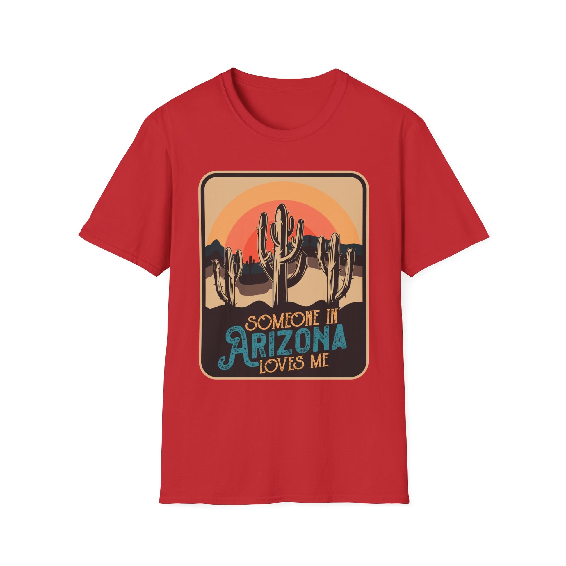 Arizona Love T-Shirt | Unisex Softstyle Tee, Gift for Her, Gift for Him, Arizona Souvenir, Summer Apparel, Casual Wear
