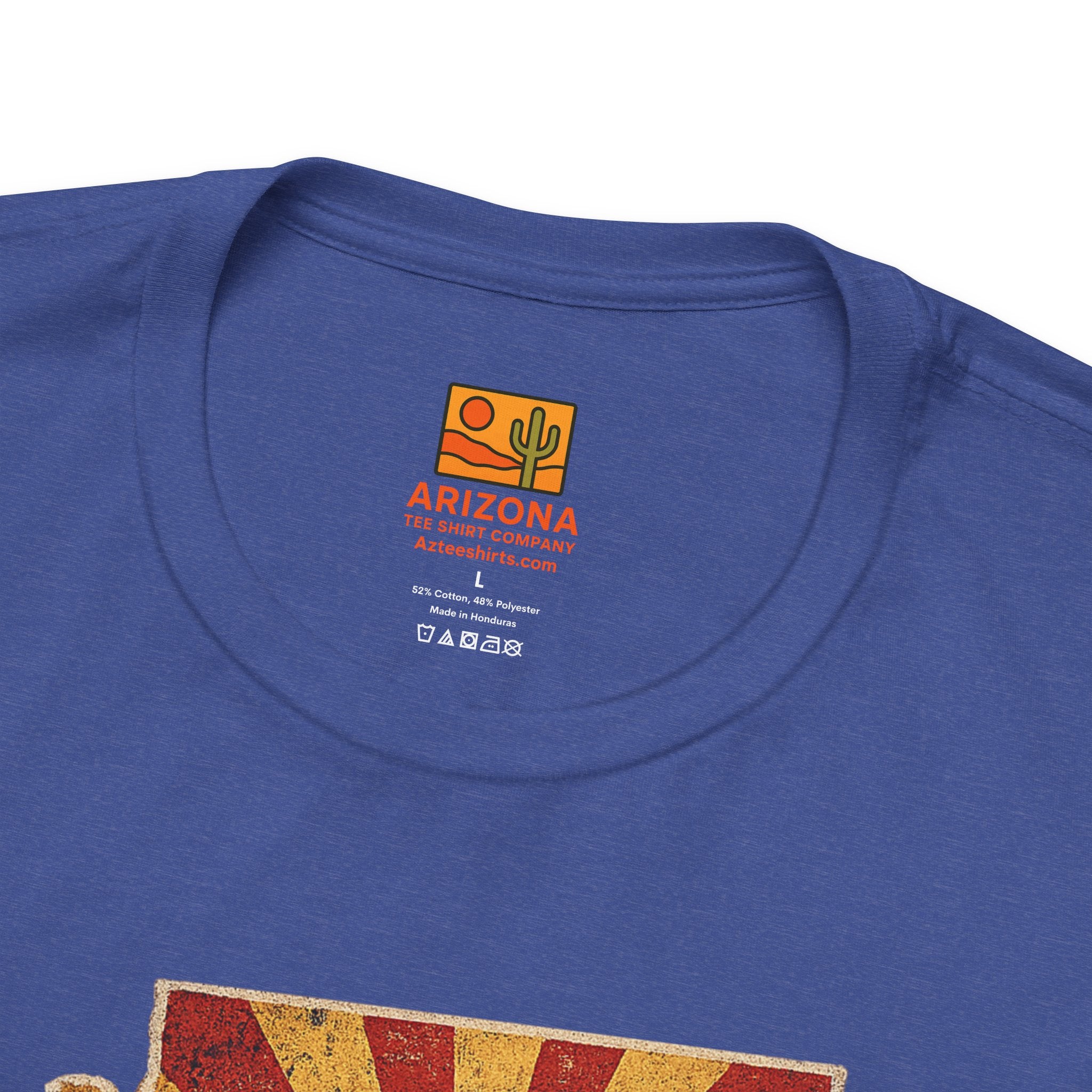 Arizona State Flag T-Shirt – Vintage 'Arizona EST. 1912' Graphic Tee — lifestyle view
