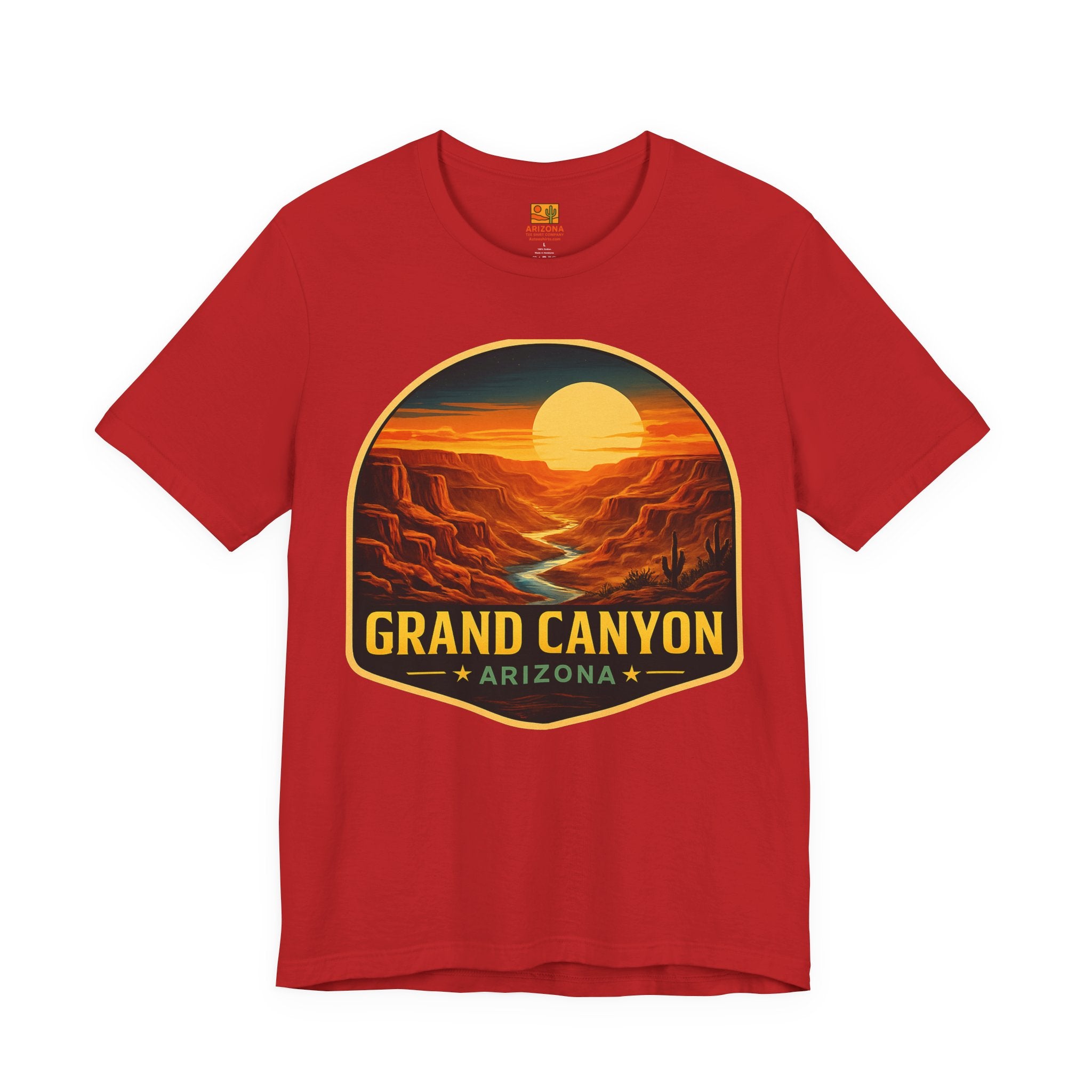 Grand Canyon Sunset Tee — Arizona National Park Souvenir — front view 2
