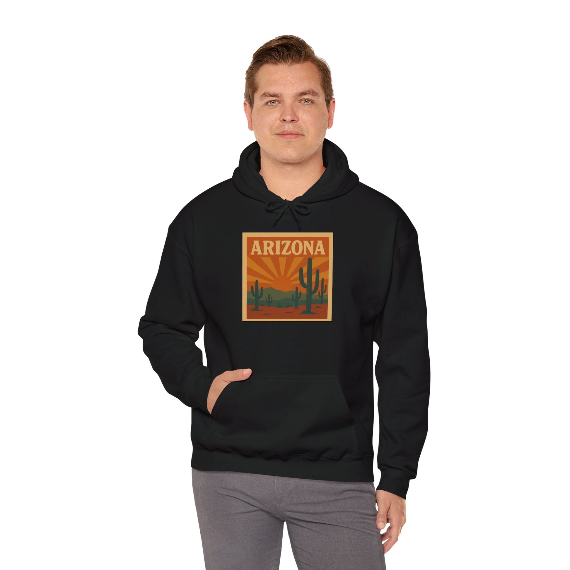 Arizona Vintage Unisex Hoodie - Relaxed & Cozy Sweatshirt Printify