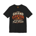 Grand Canyon T-Shirt – "Leave Only Footprints" Retro National Park Tee — front view