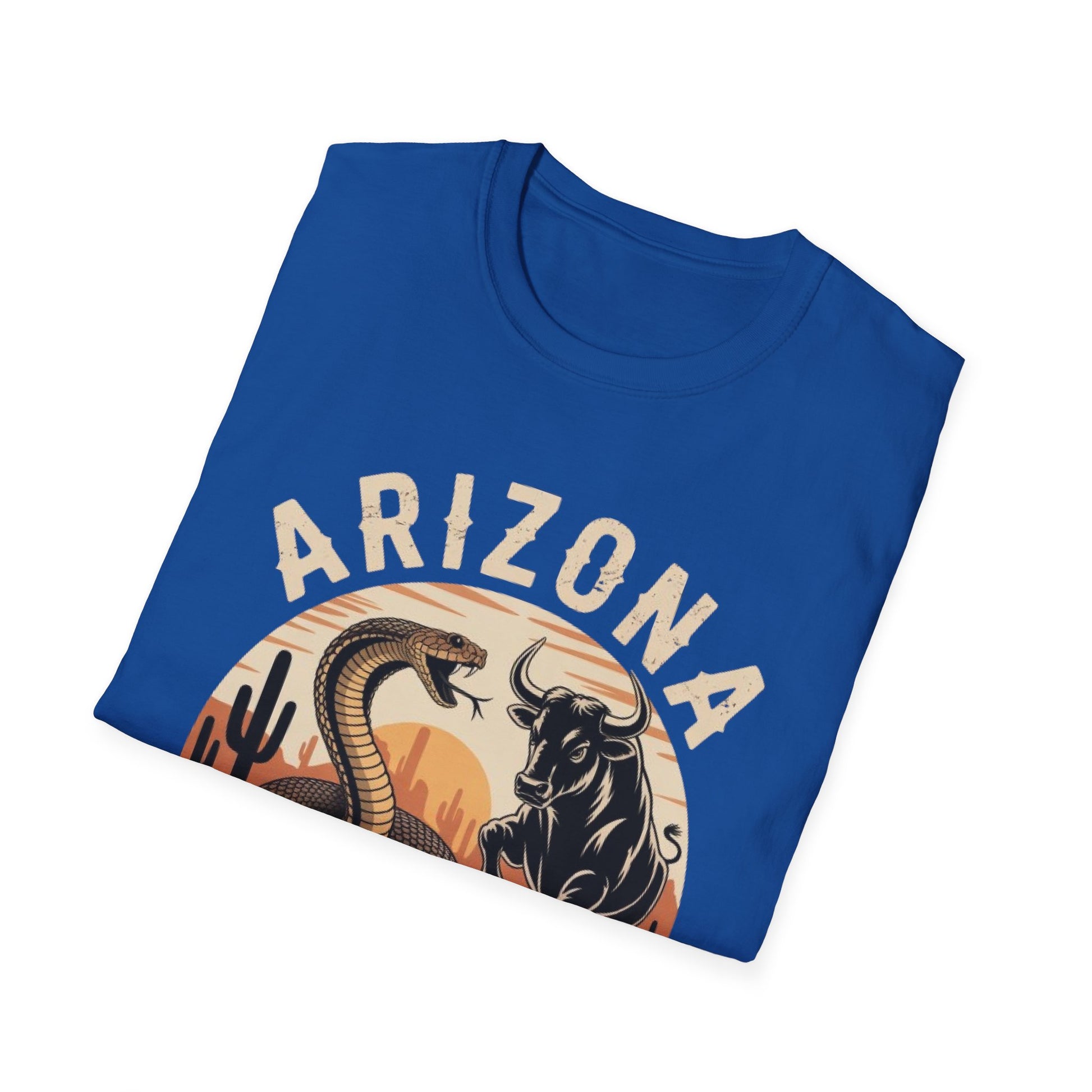 Arizona Graphic Unisex T-Shirt, Casual Summer Shirt, Southwestern Style Tee, Gift for Nature Lovers, Adventure Apparel