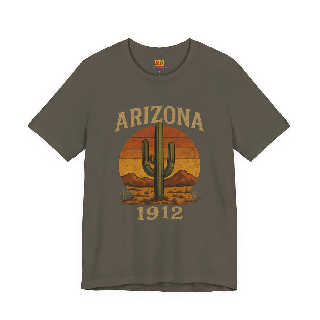 Arizona 1912 Cactus T-Shirt — back view