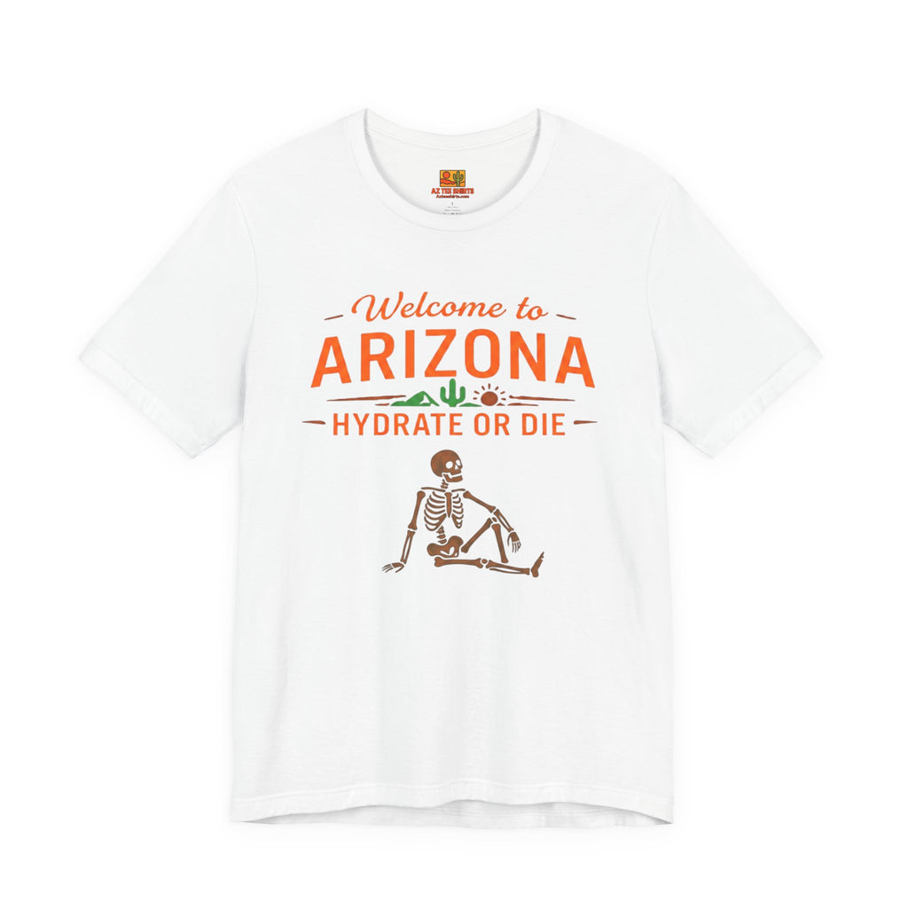 Desert Spirit 'Hydrate or Die' Tee - Soft, Durable Adventure Wear — side view 2