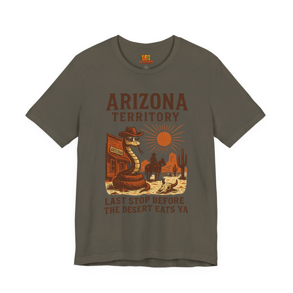 “Last Stop Before the Desert Eats Ya” — back view 2