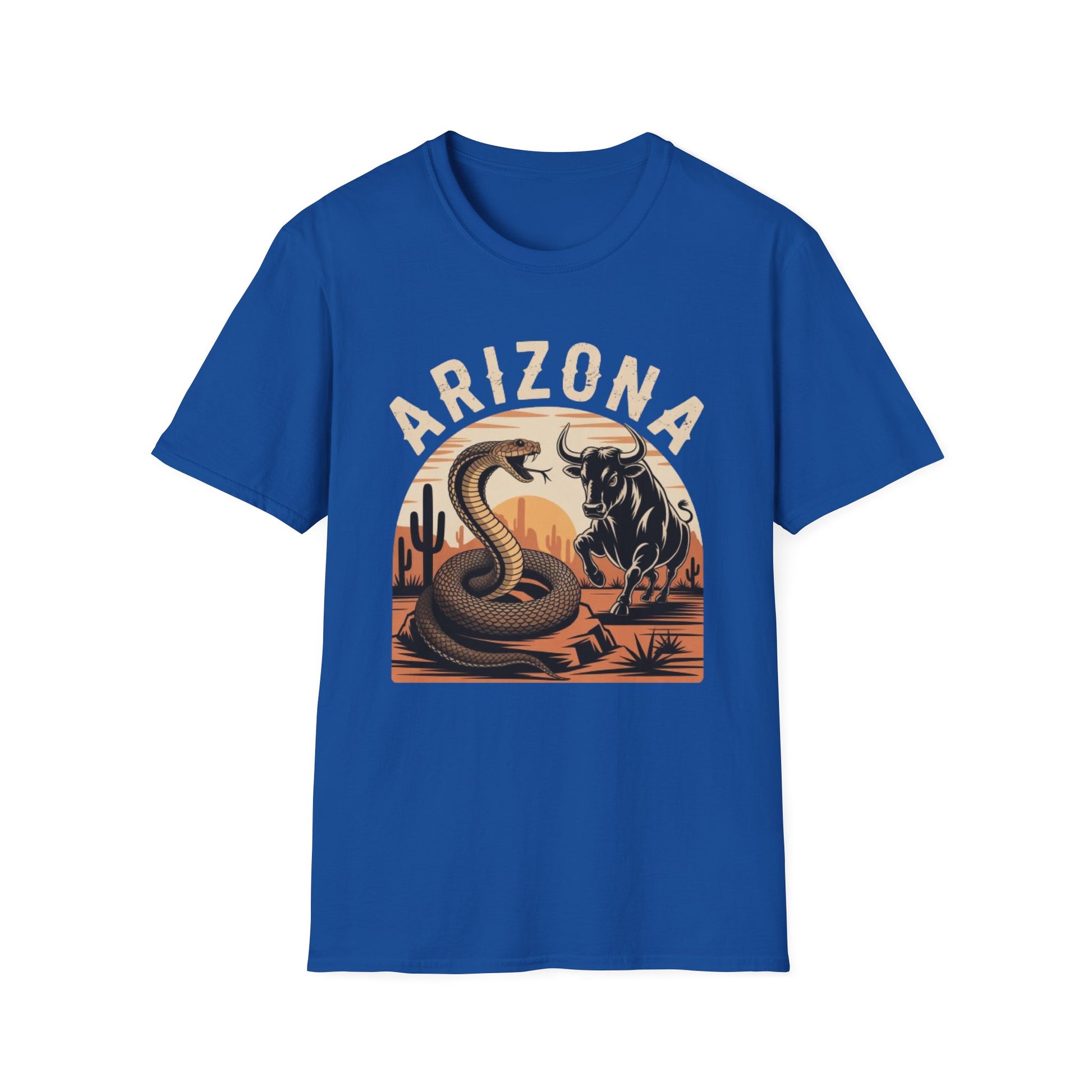 Arizona Graphic Unisex T-Shirt, Casual Summer Shirt, Southwestern Style Tee, Gift for Nature Lovers, Adventure Apparel