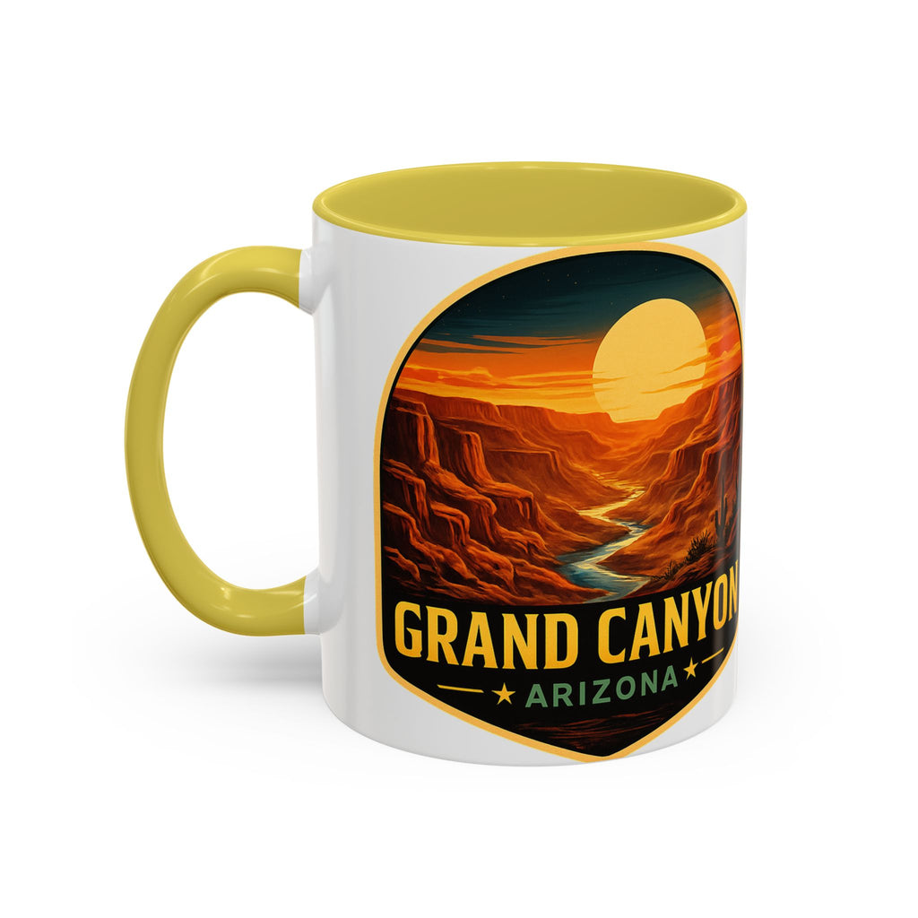 Grand Canyon Sunset Mug — Arizona Travel Coffee Cup (11oz/15oz) — alternate view 2
