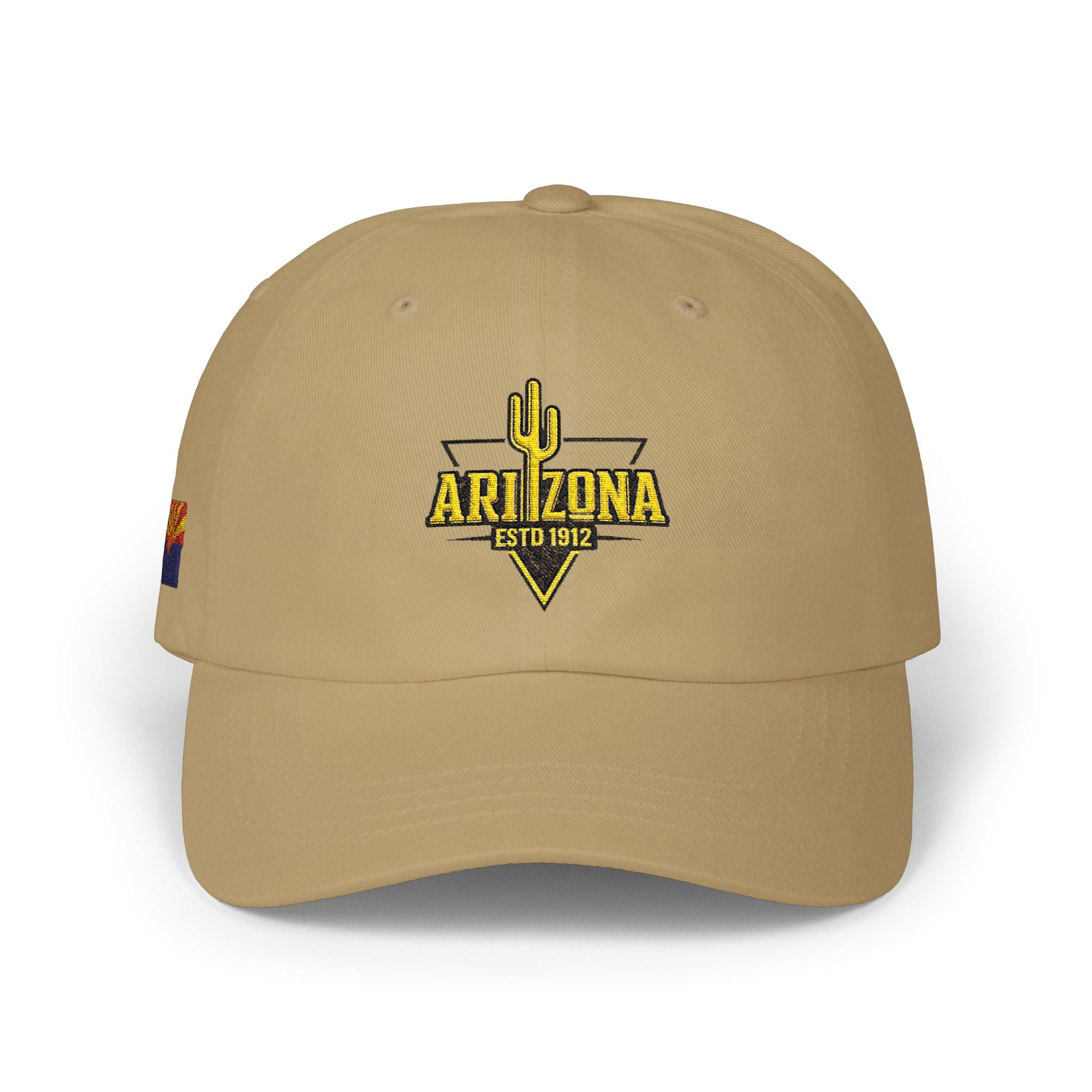 1912 Classic Dad Cap — Vintage Year Embroidered Baseball Hat — back view 2