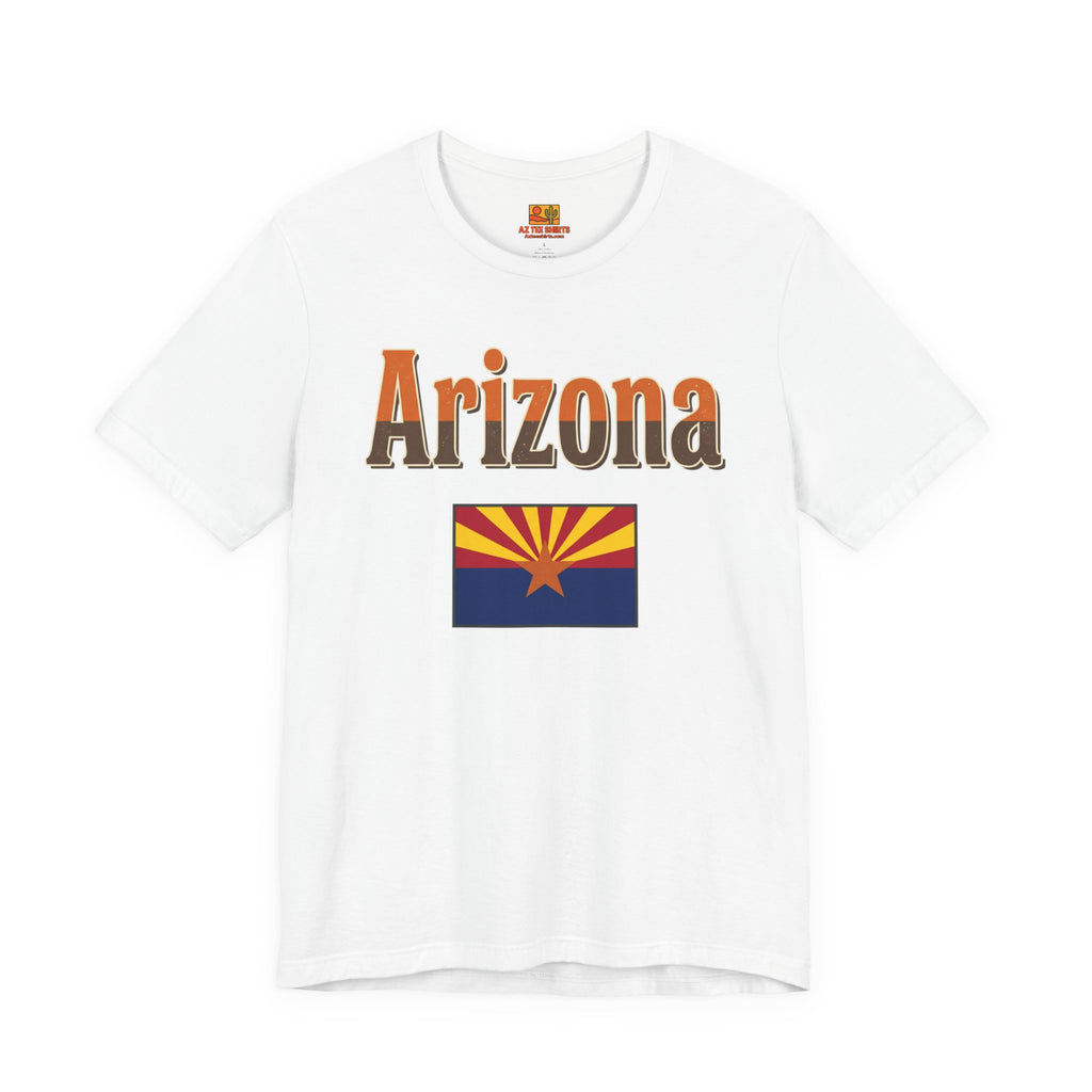 Arizona State Flag T-Shirt — Arizona Graphic Tee — back view 2