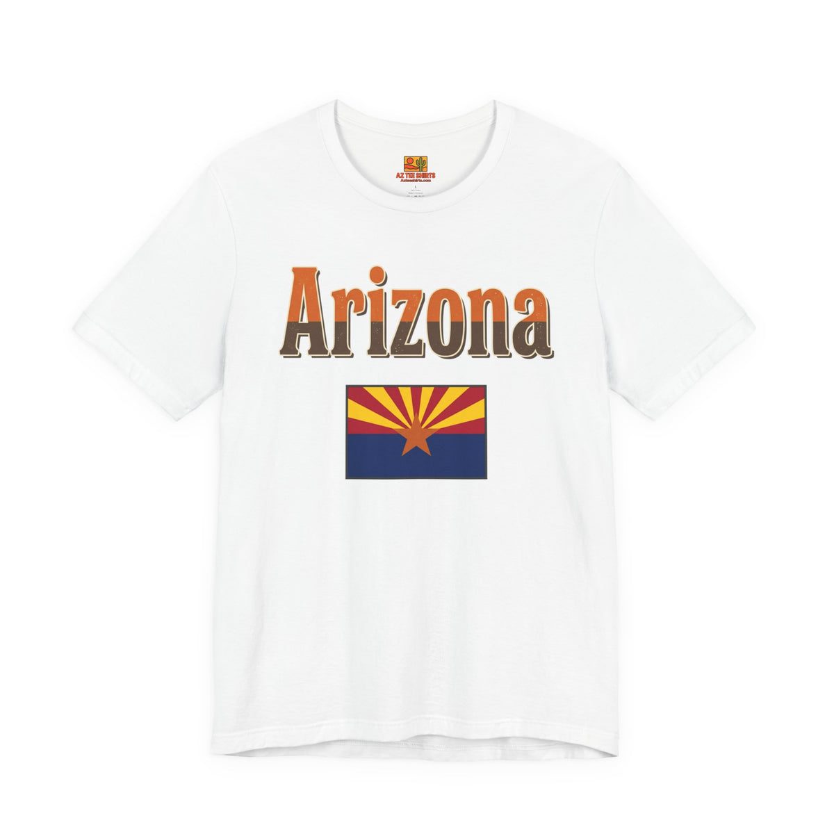 Arizona State Flag T-Shirt — Arizona Graphic Tee — back view 2