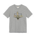 Arizona Cactus Vintage Logo Tee — ESTD 1912 Desert Graphic T-Shirt