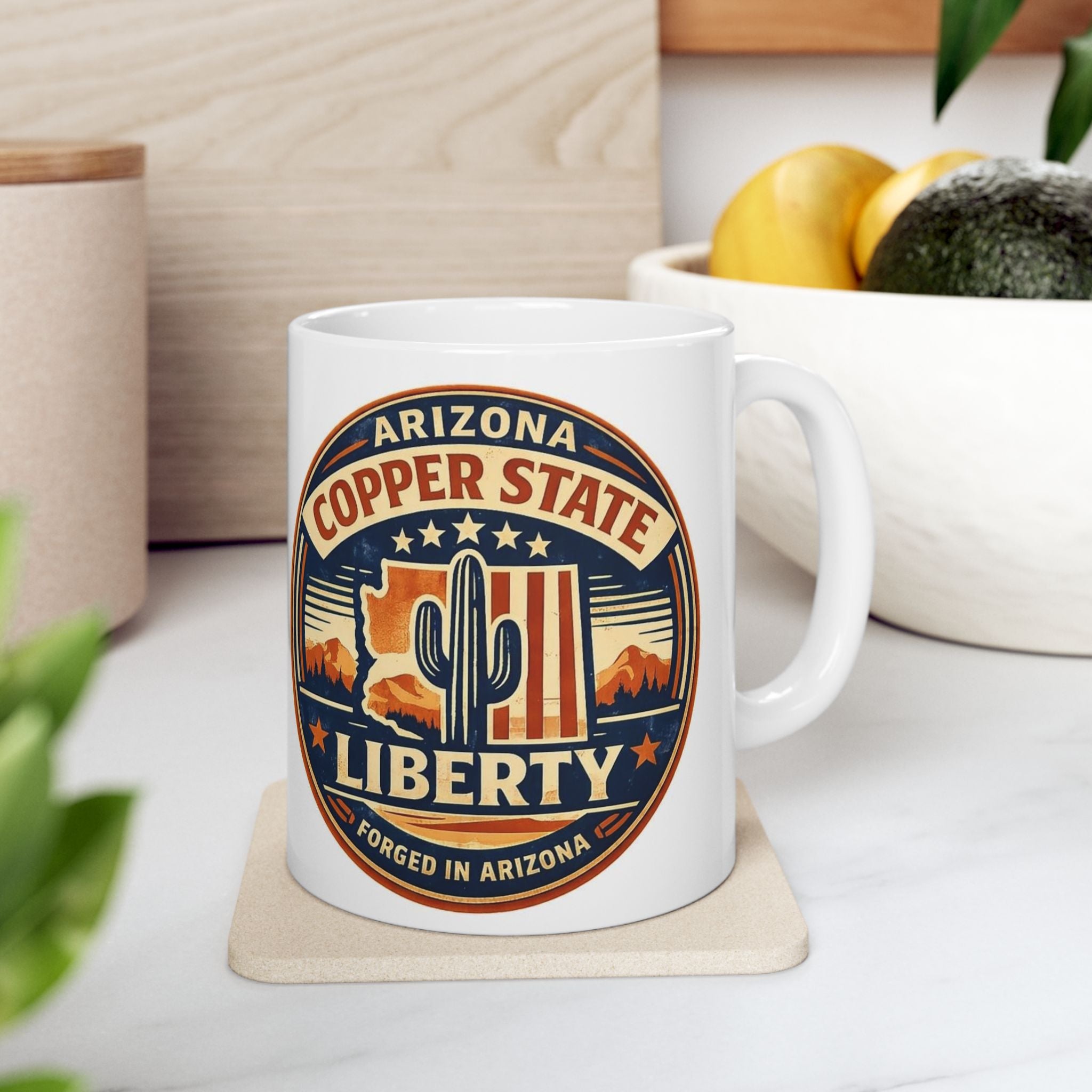 Copper State Ceramic Mug
